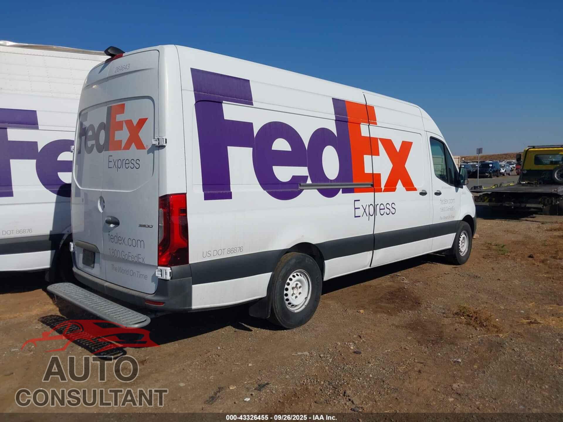 MERCEDES-BENZ SPRINTER 2500 2019 - WD3PF1CD0KP080471