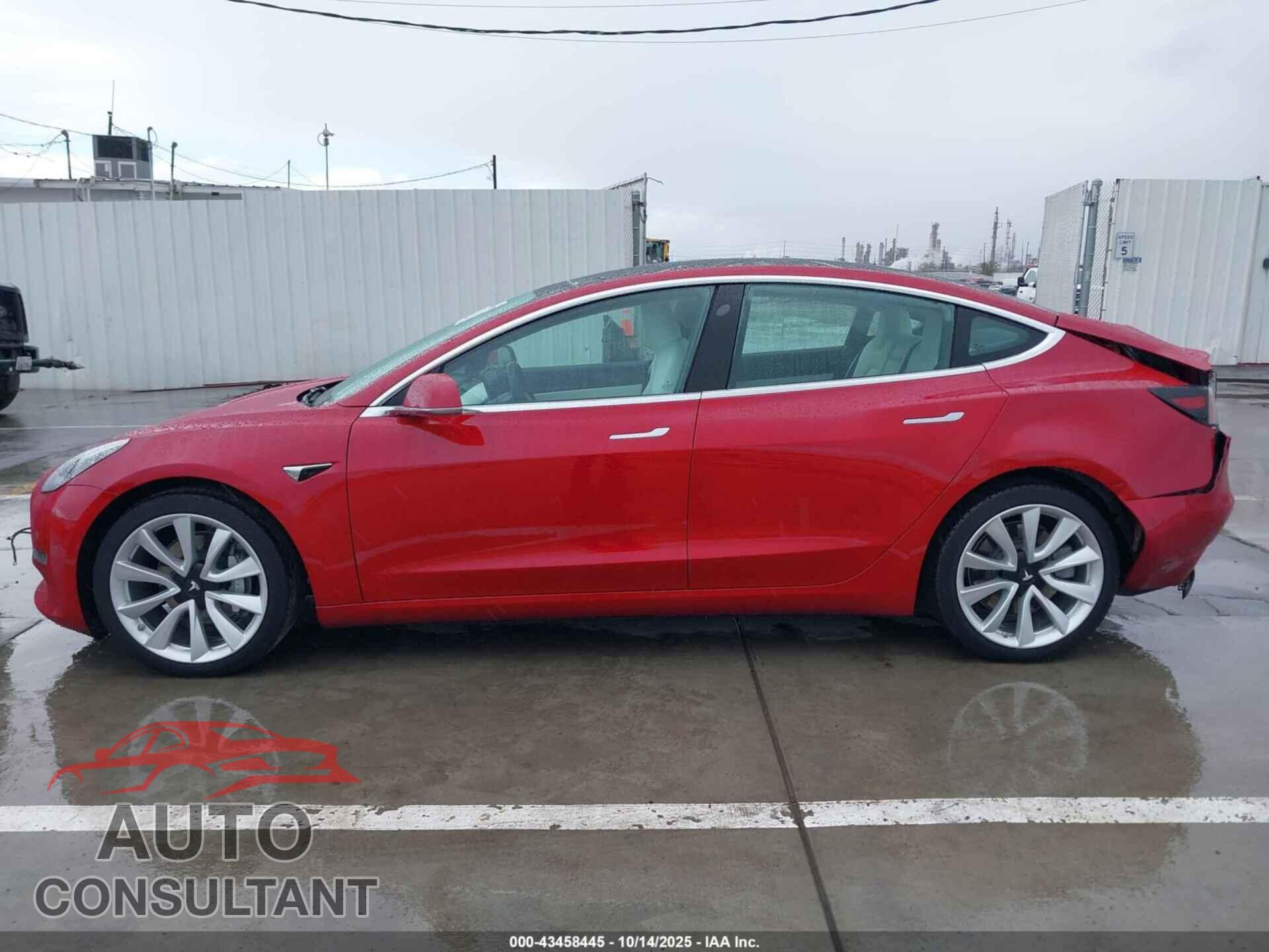 TESLA MODEL 3 2019 - 5YJ3E1EB9KF365957