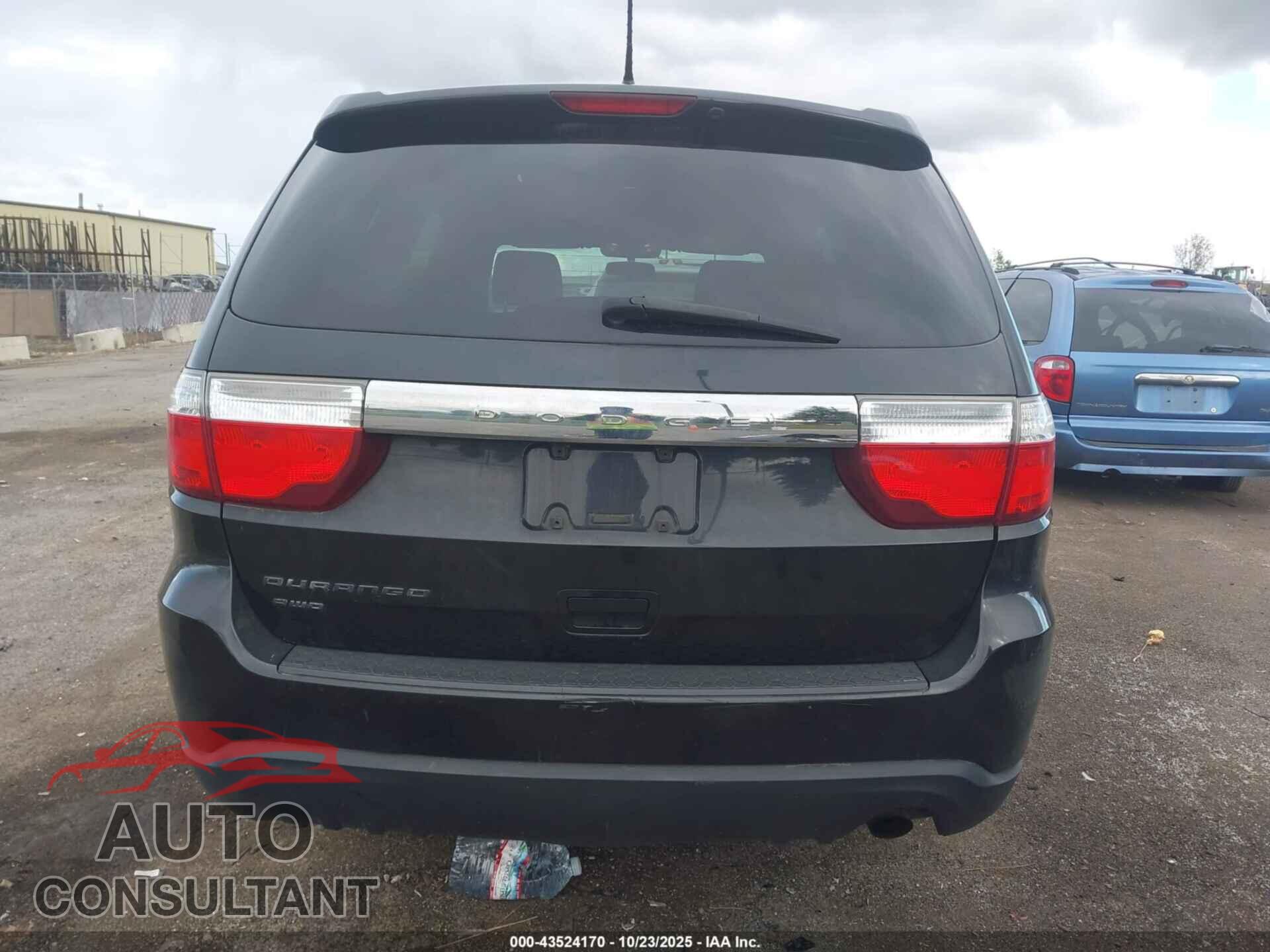 DODGE DURANGO 2013 - 1C4RDJAG3DC598313