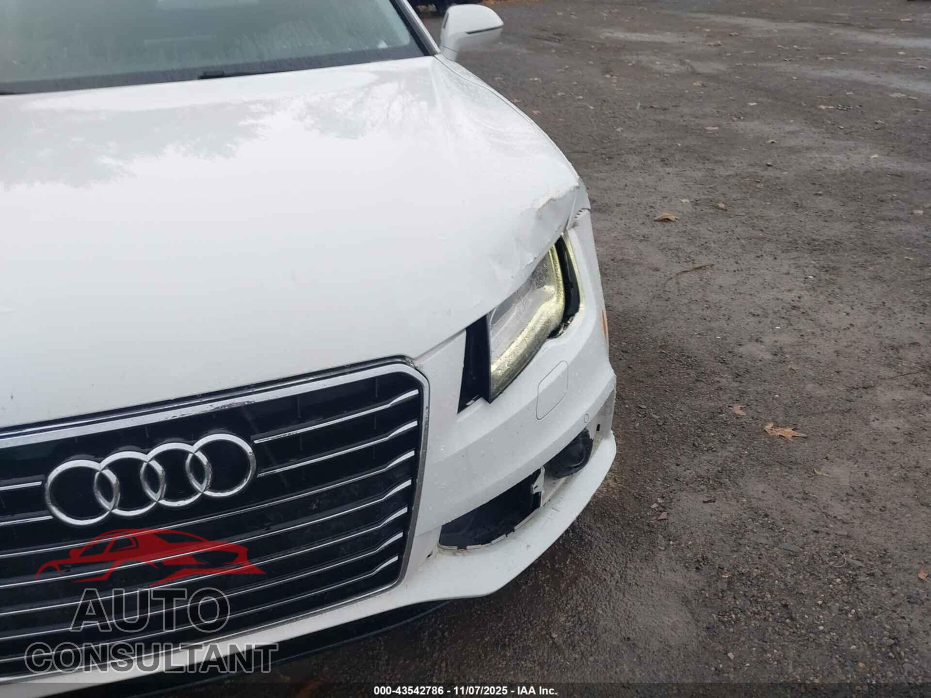 AUDI A7 2012 - WAUSGAFC8CN005849