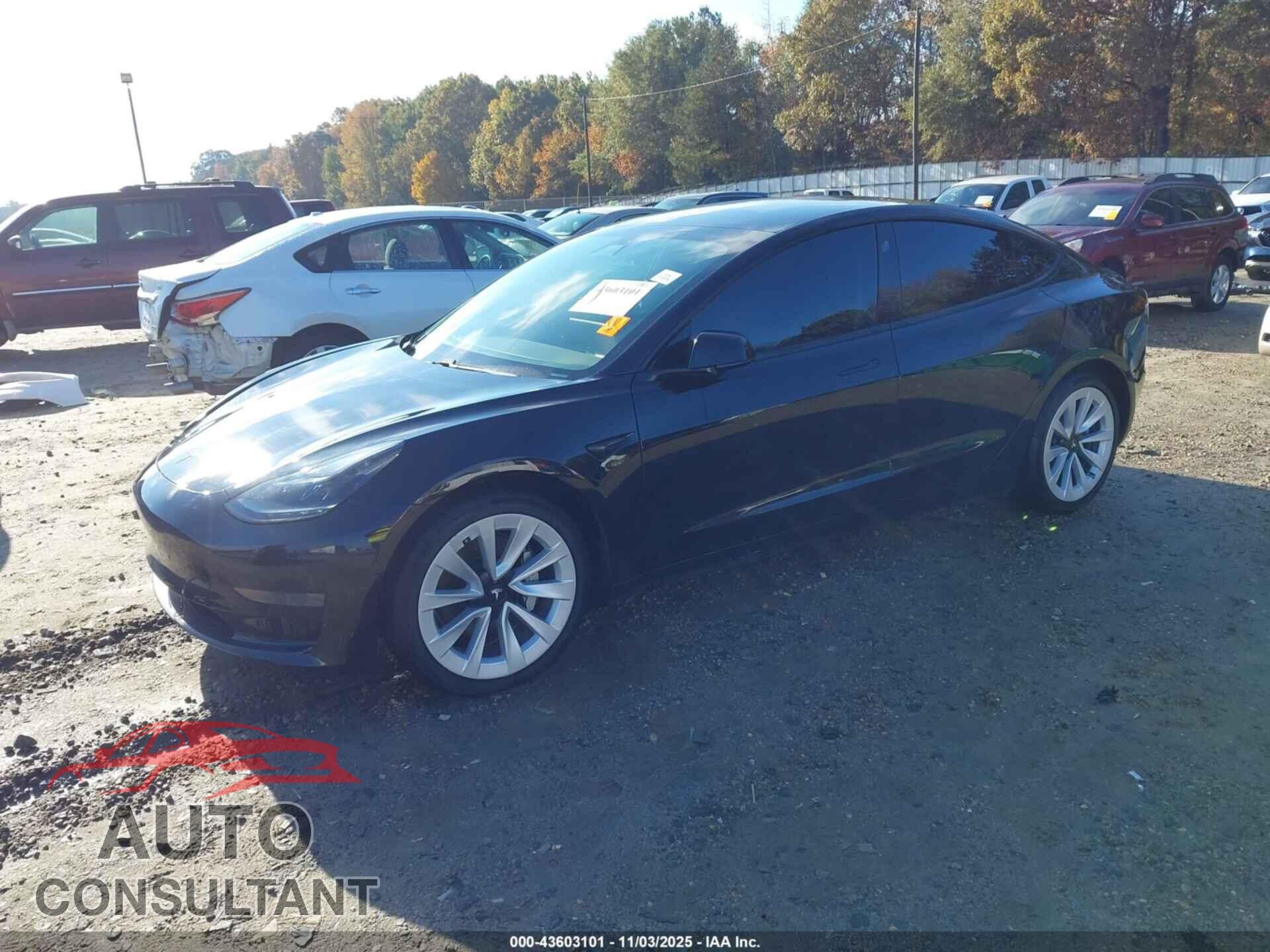 TESLA MODEL 3 2021 - 5YJ3E1EA7MF051914