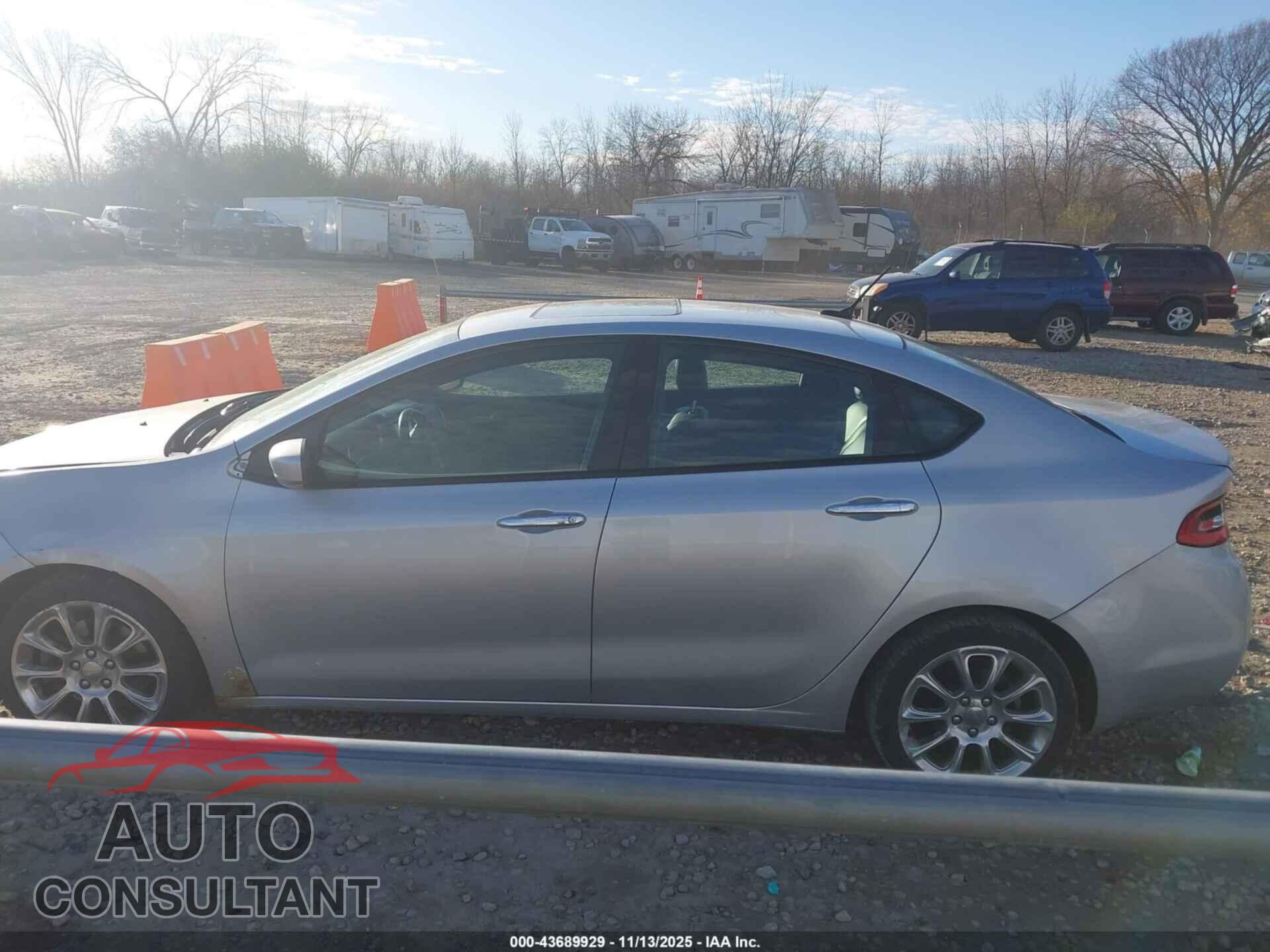DODGE DART 2013 - 1C3CDFCA6DD314408