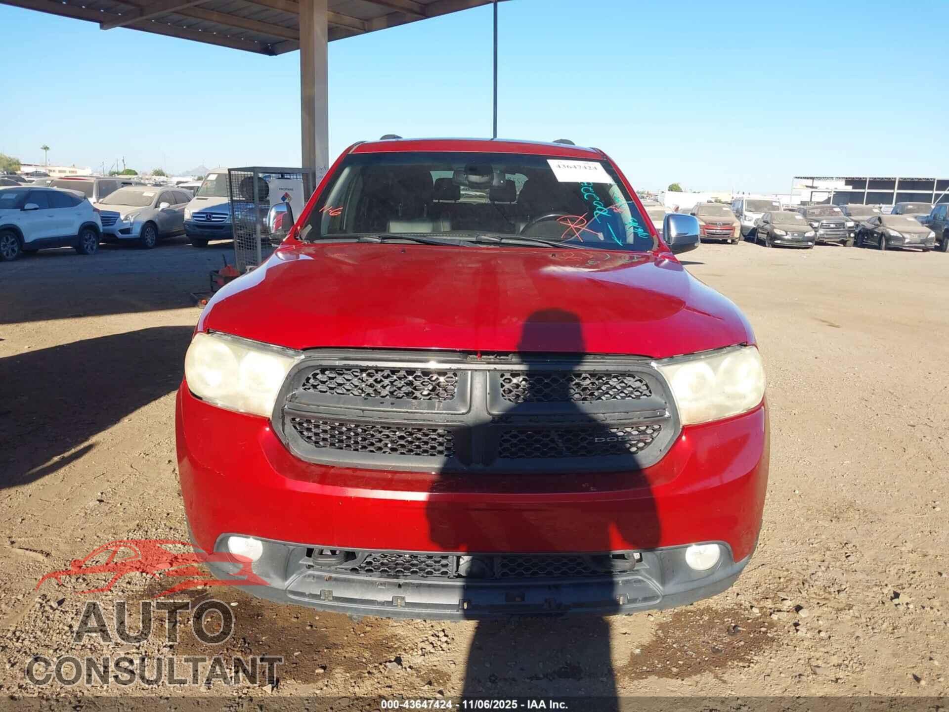 DODGE DURANGO 2011 - 1D4SE5GT6BC700228