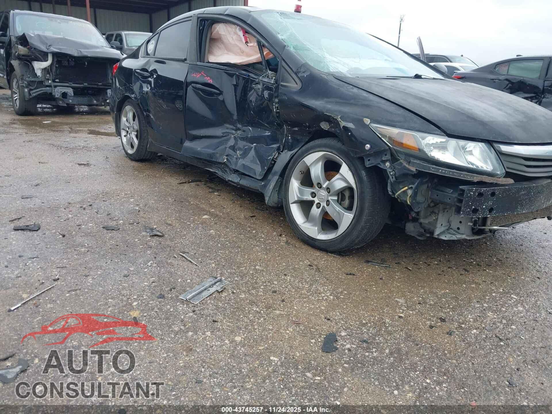 HONDA CIVIC 2012 - 19XFB2F85CE063295