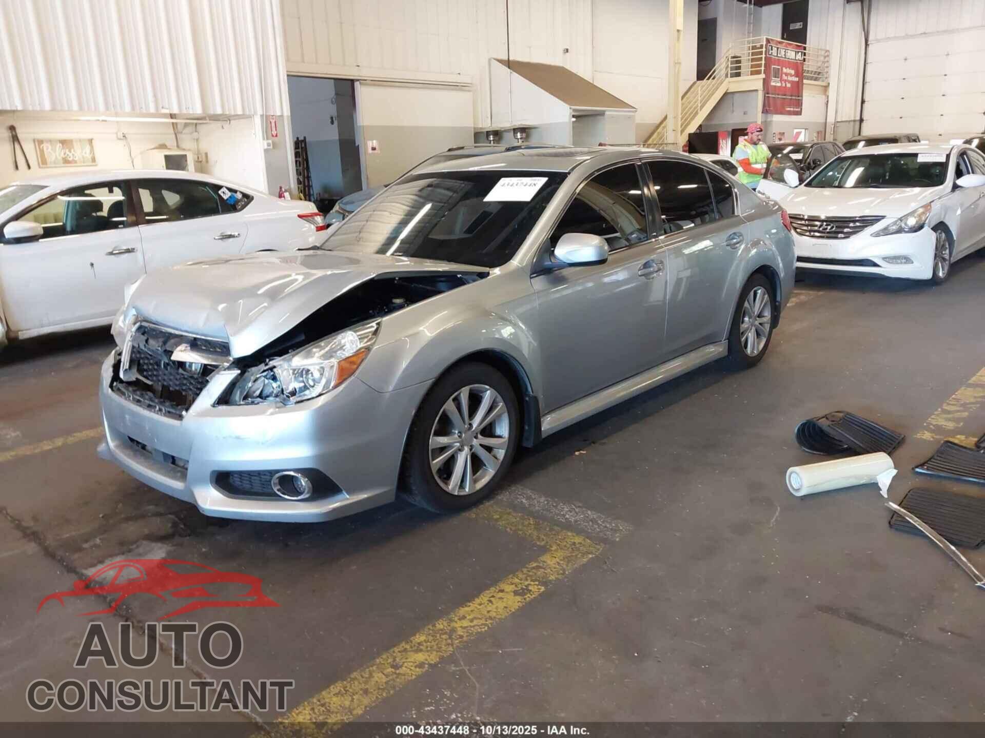 SUBARU LEGACY 2013 - 4S3BMDK64D2016072