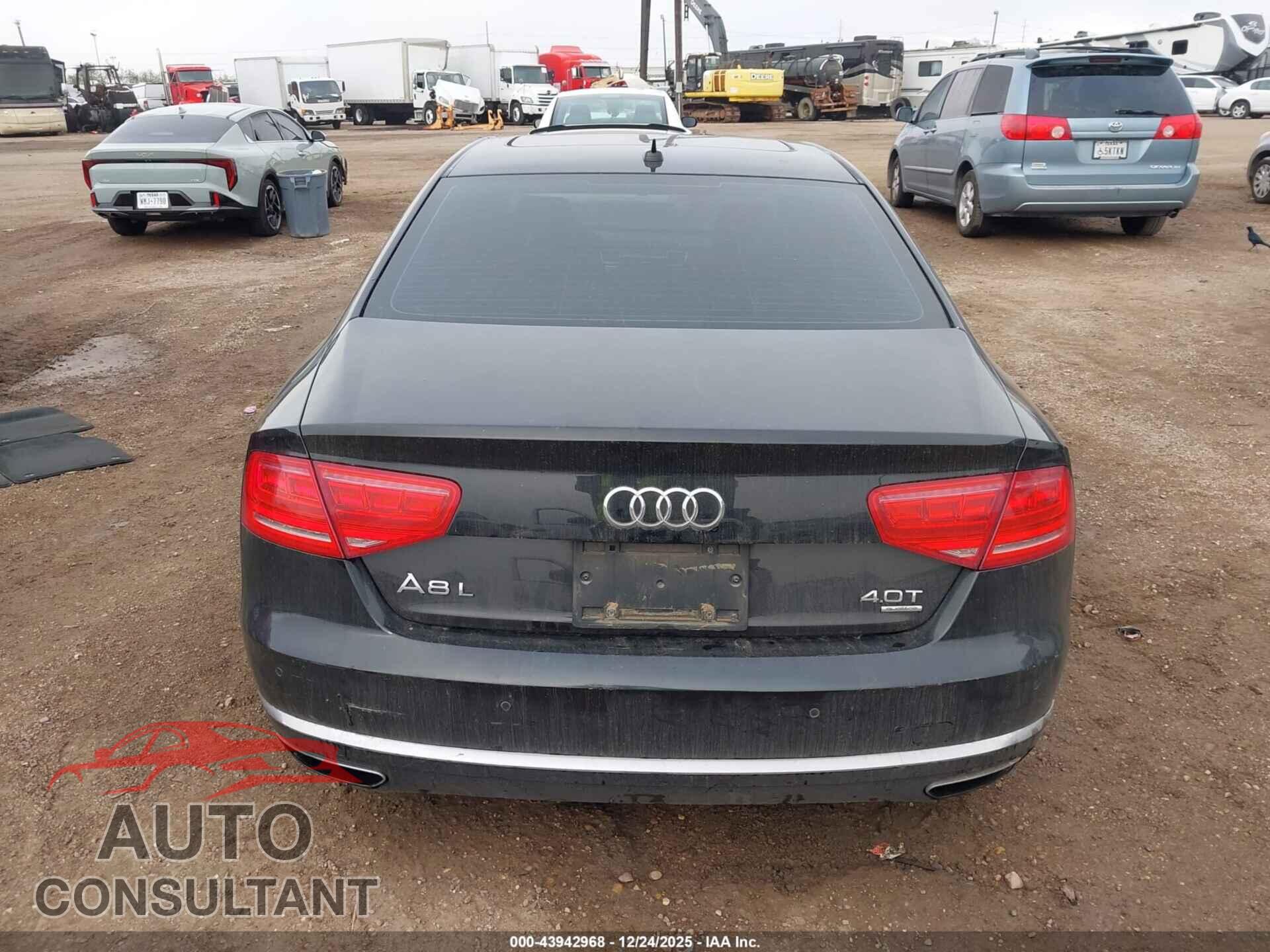 AUDI A8 L 2013 - WAUR2AFD9DN019427