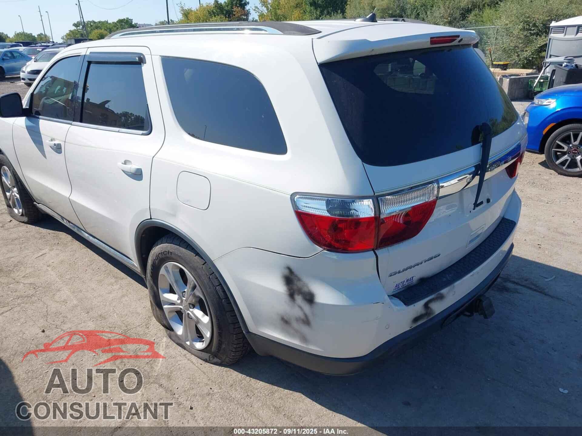 DODGE DURANGO 2012 - 1C4RDHAG3CC330403