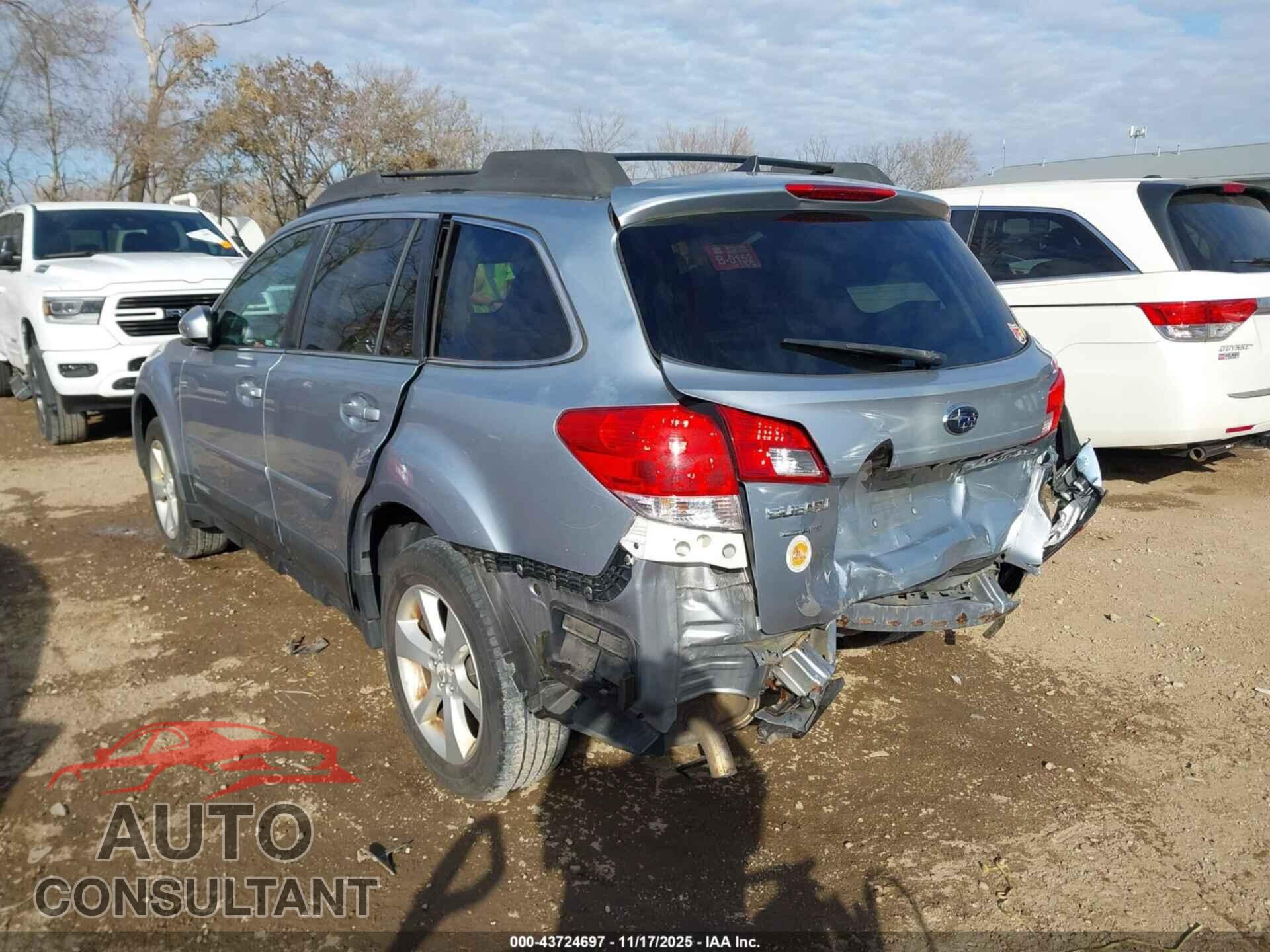 SUBARU OUTBACK 2014 - 4S4BRCCC2E3243946