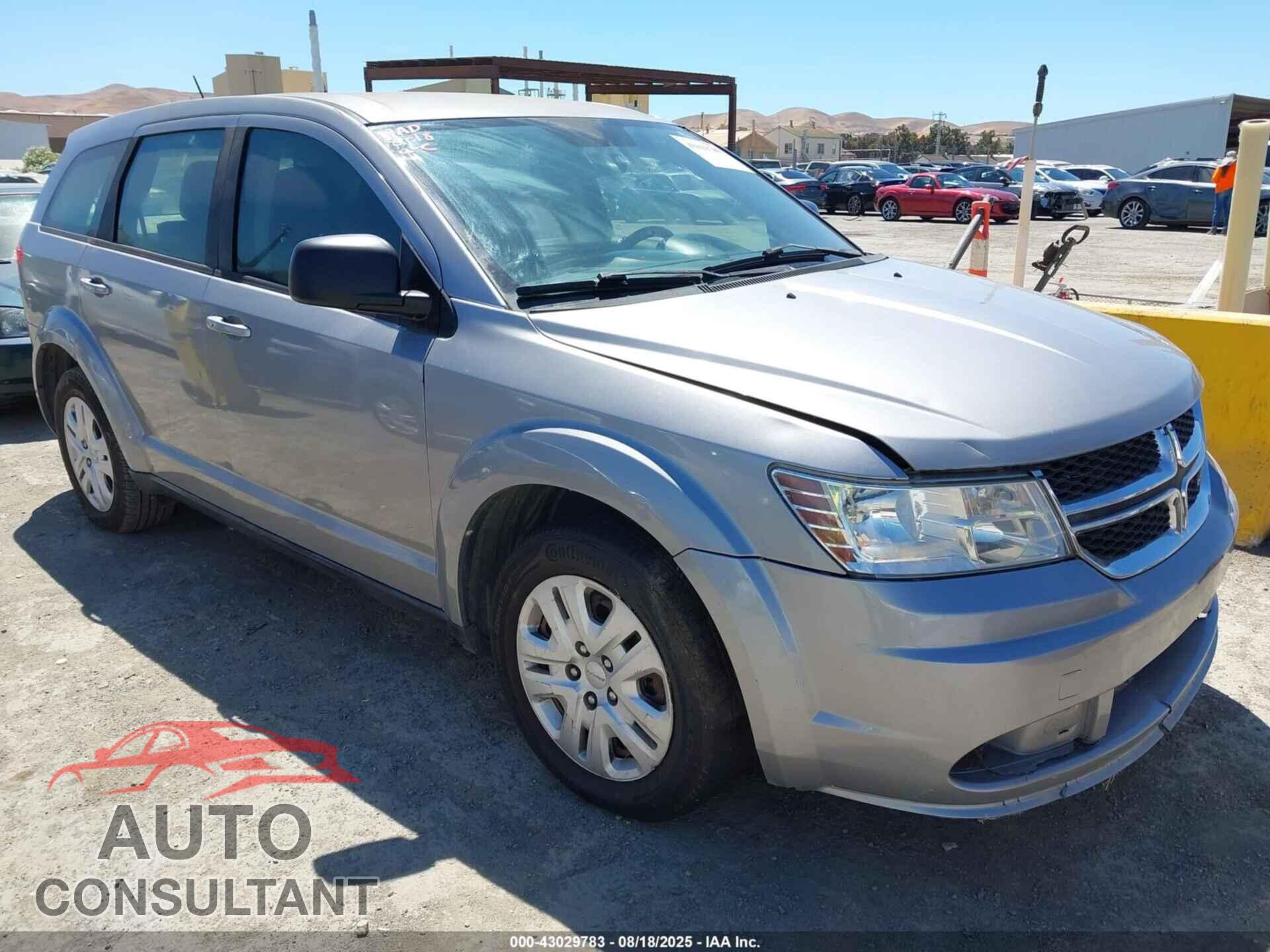 DODGE JOURNEY 2015 - 3C4PDCAB7FT688725