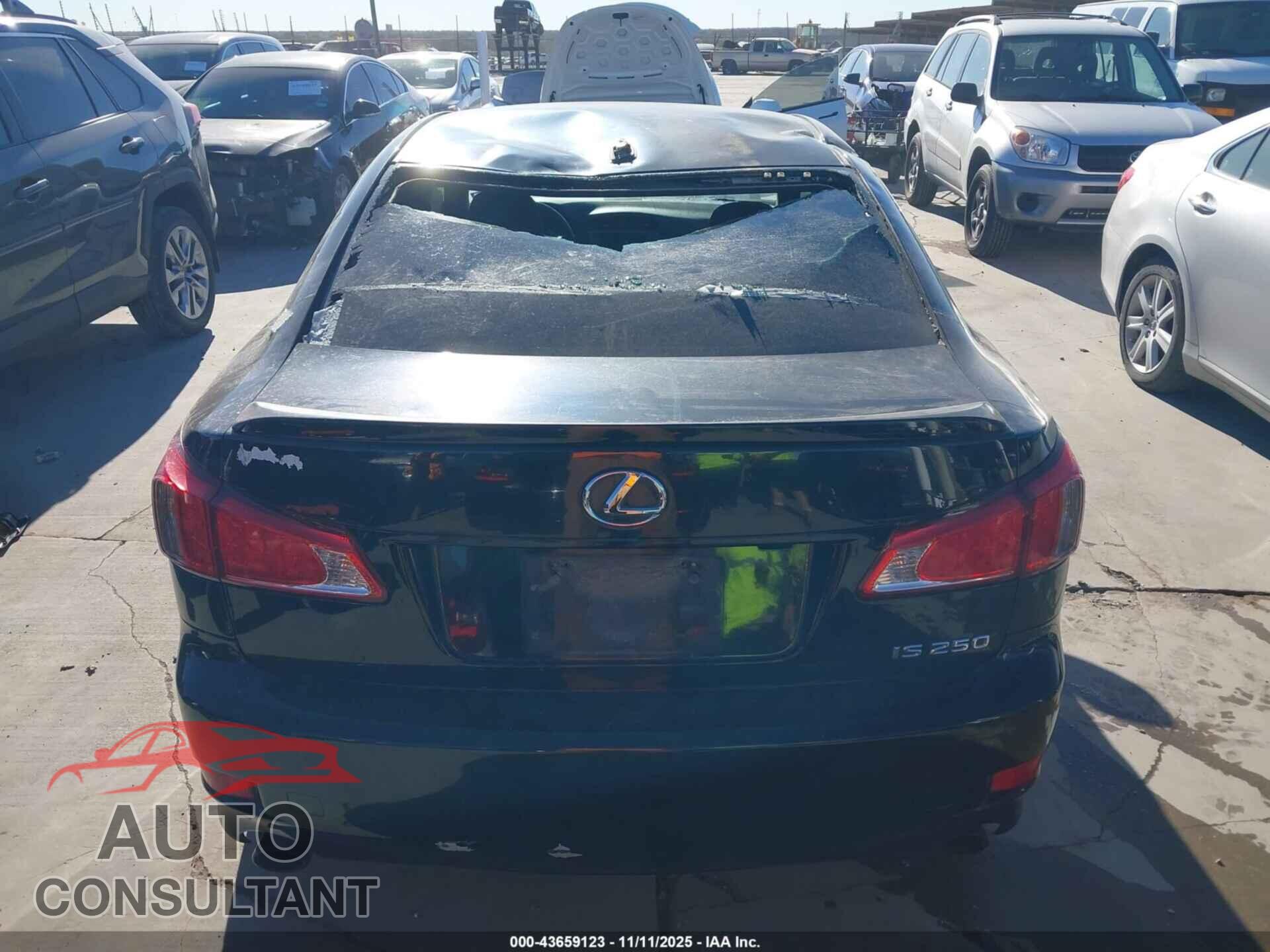 LEXUS IS 250 2013 - JTHBF5C24D5191138