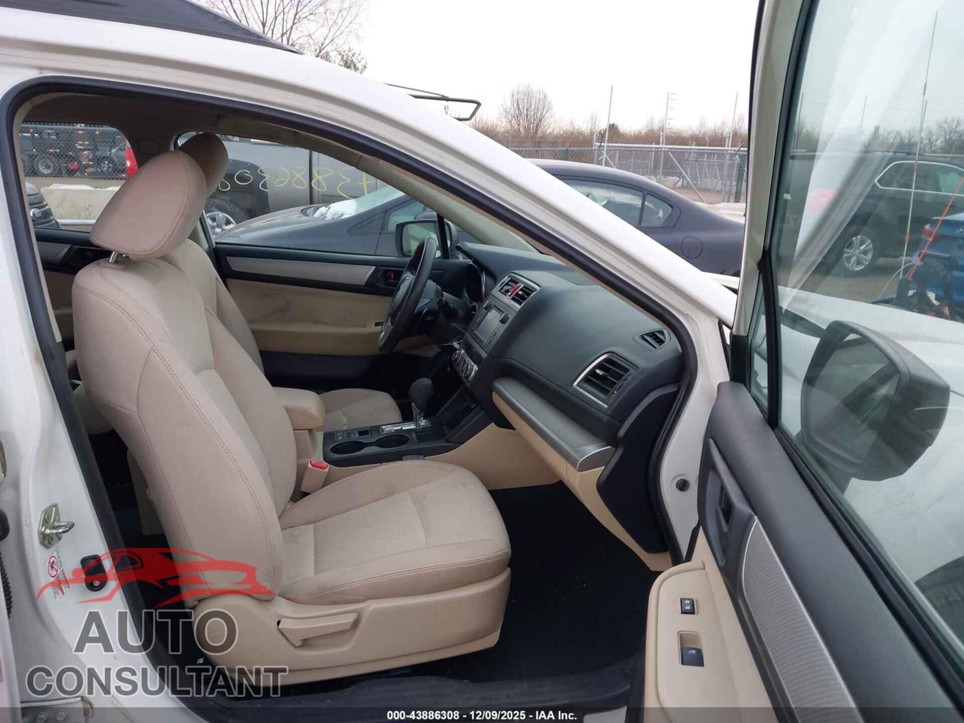SUBARU OUTBACK 2017 - 4S4BSAAC5H3272745