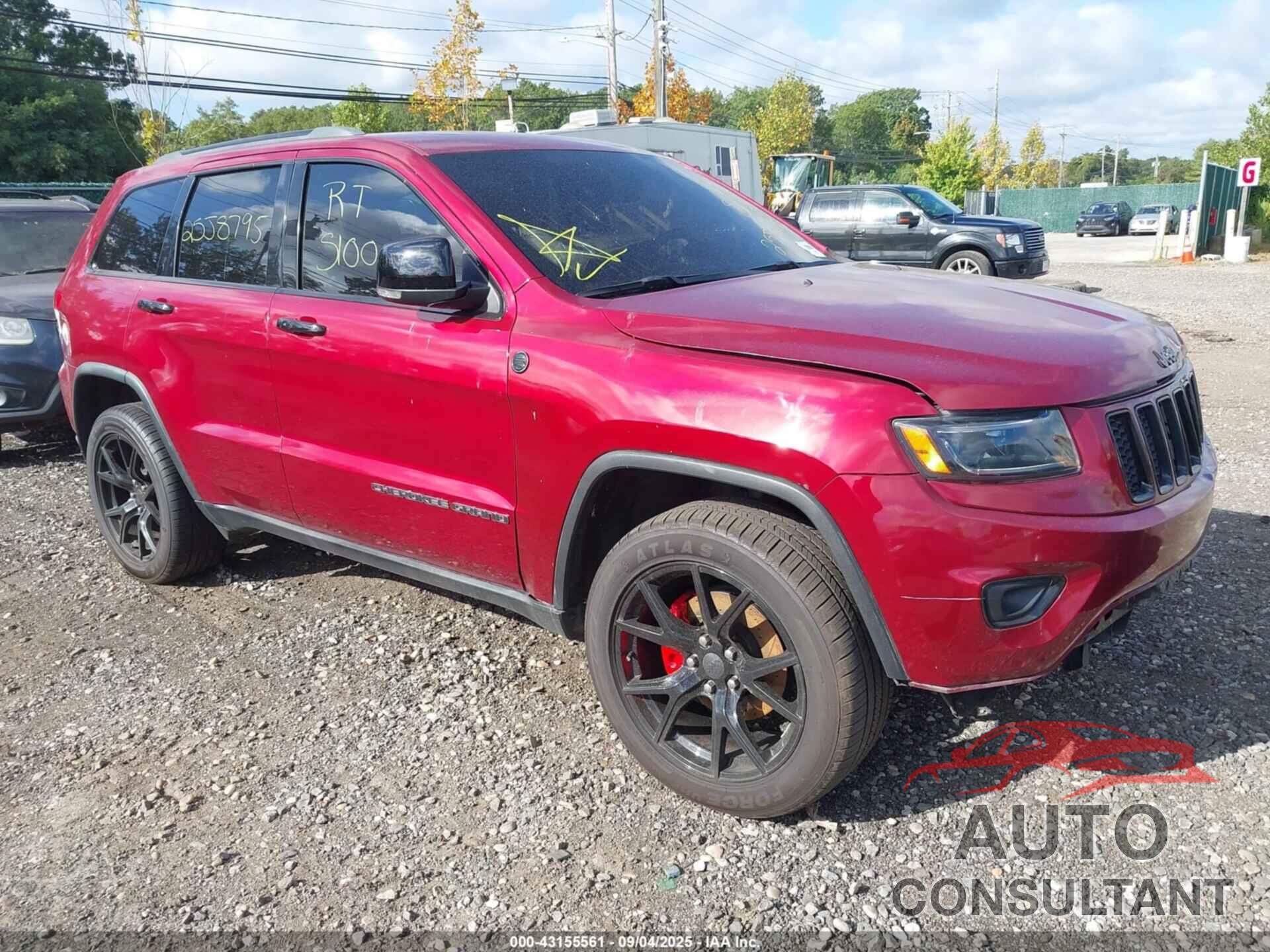 JEEP GRAND CHEROKEE 2014 - 1C4RJFBG1EC566997