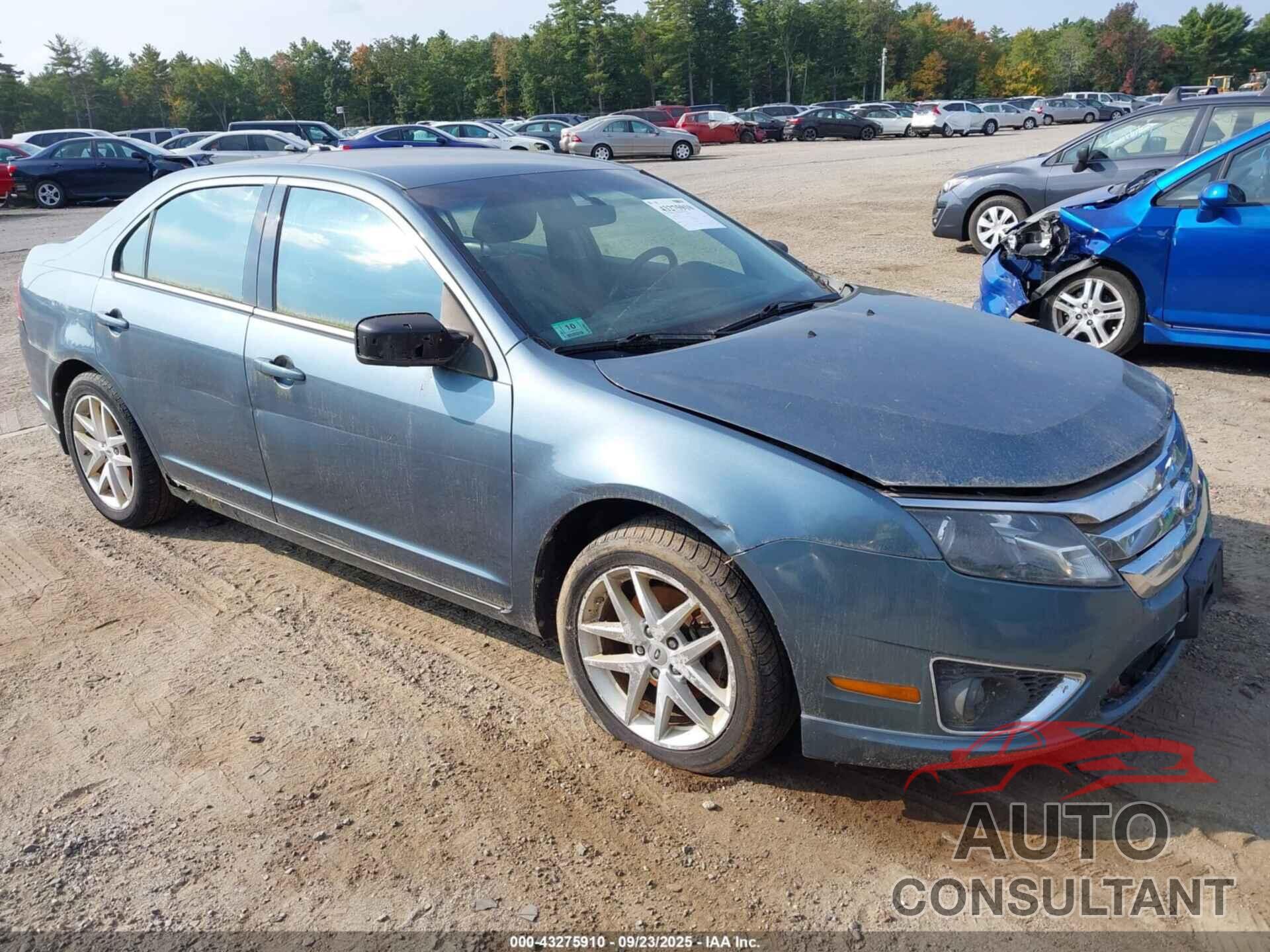 FORD FUSION 2012 - 3FAHP0JG2CR119916