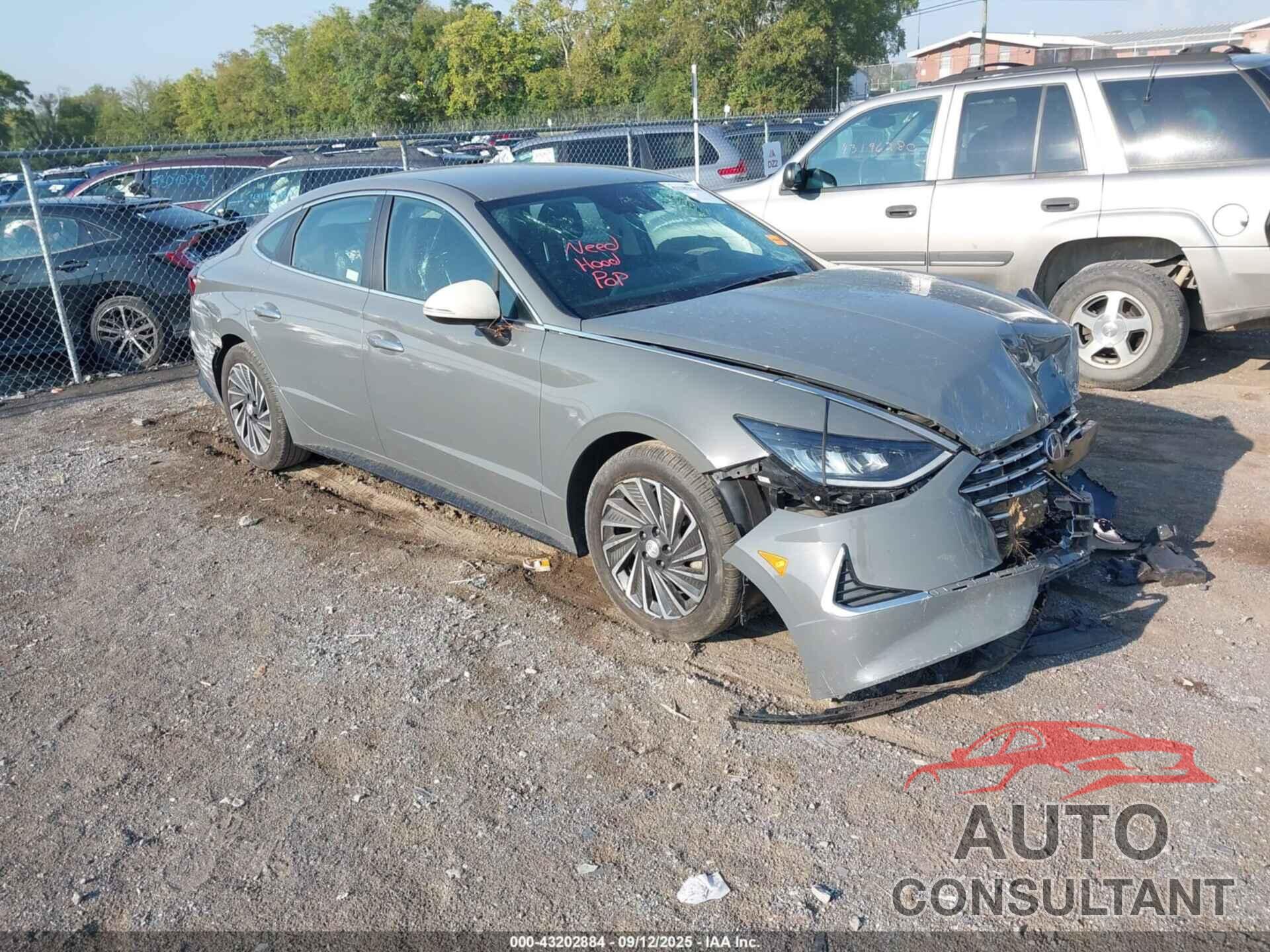 HYUNDAI SONATA HYBRID 2022 - KMHL34JJ0NA047528