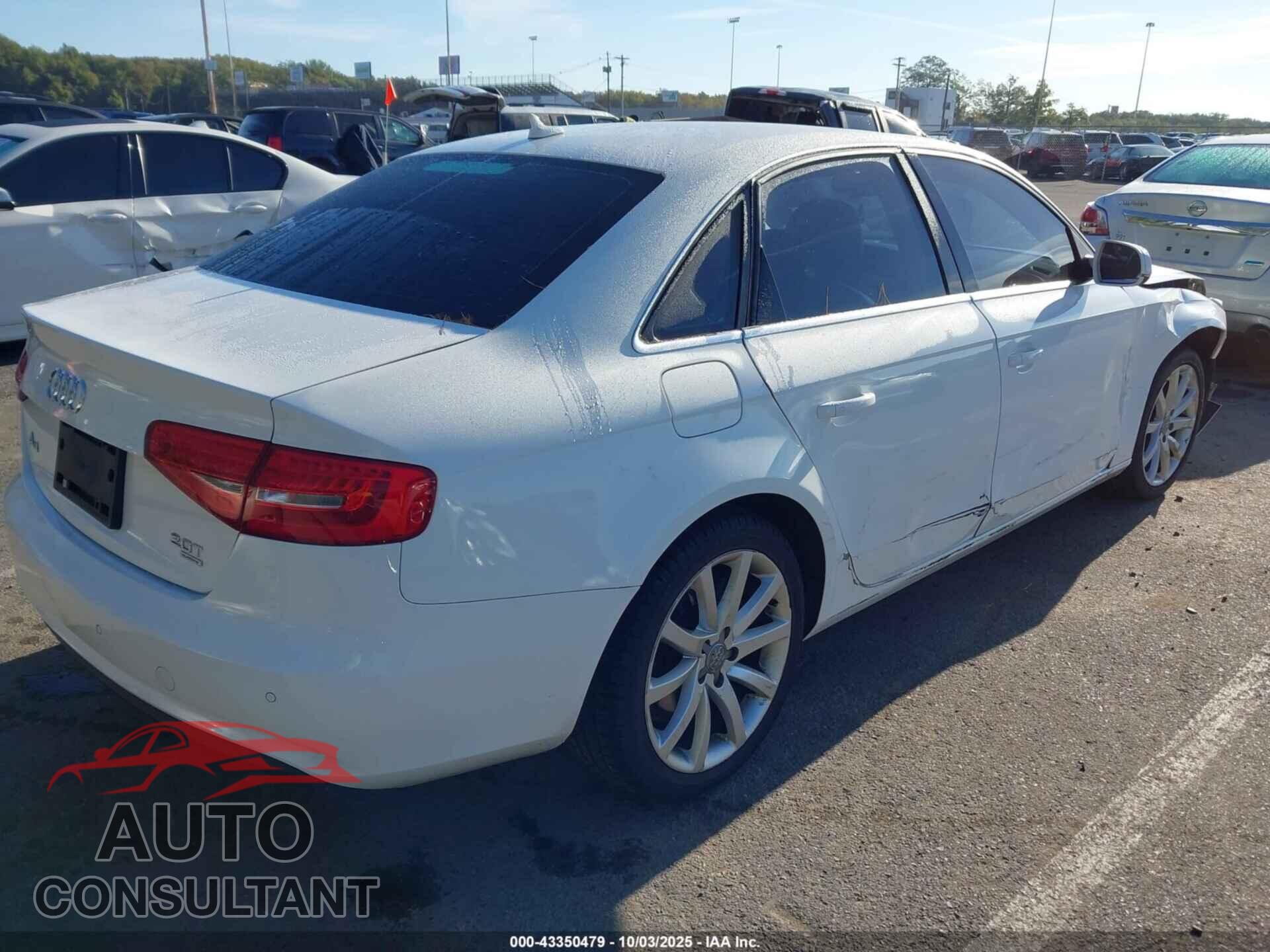 AUDI A4 2013 - WAUFFAFL2DN037170