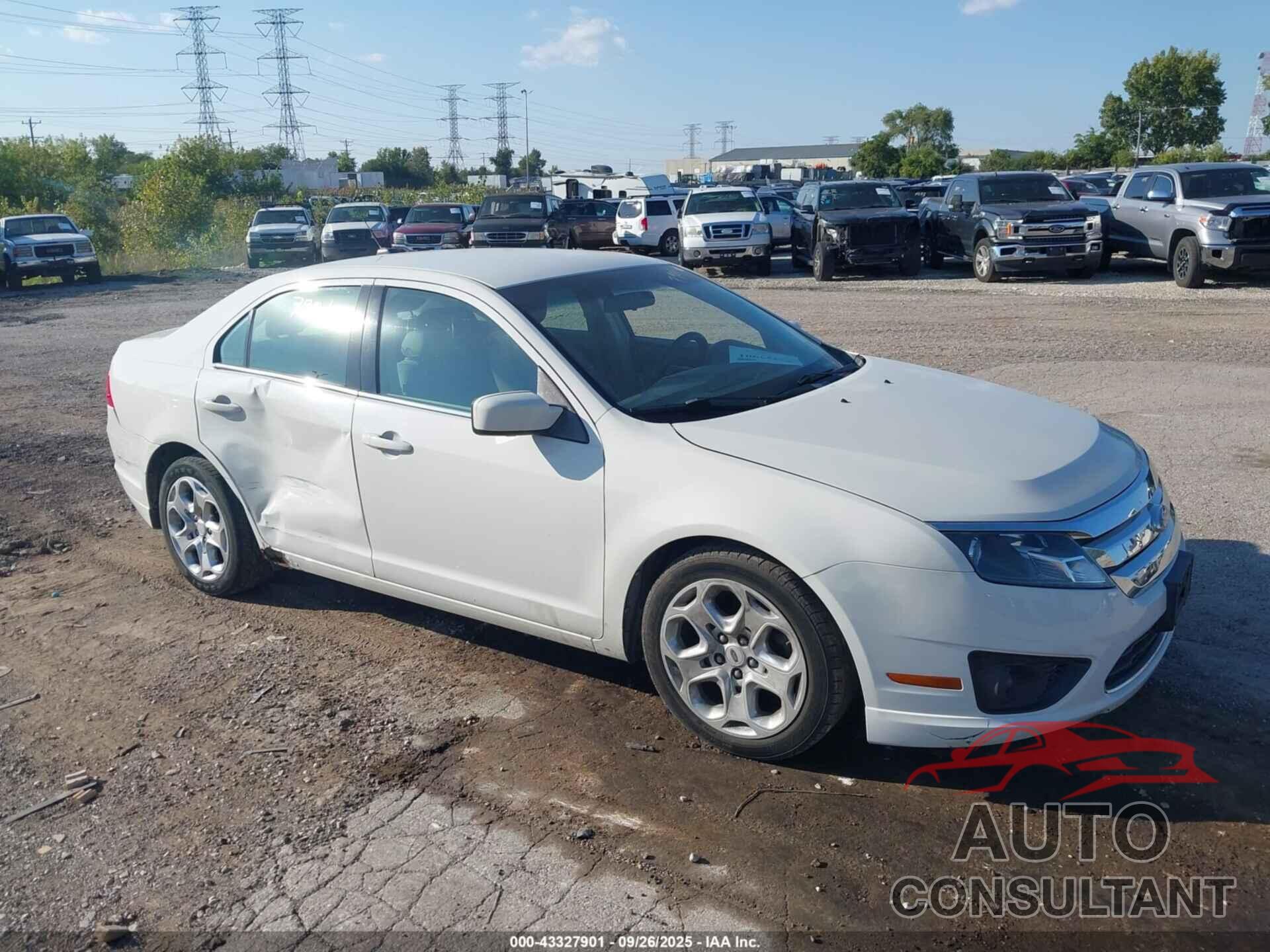 FORD FUSION 2011 - 3FAHP0HAXBR267036