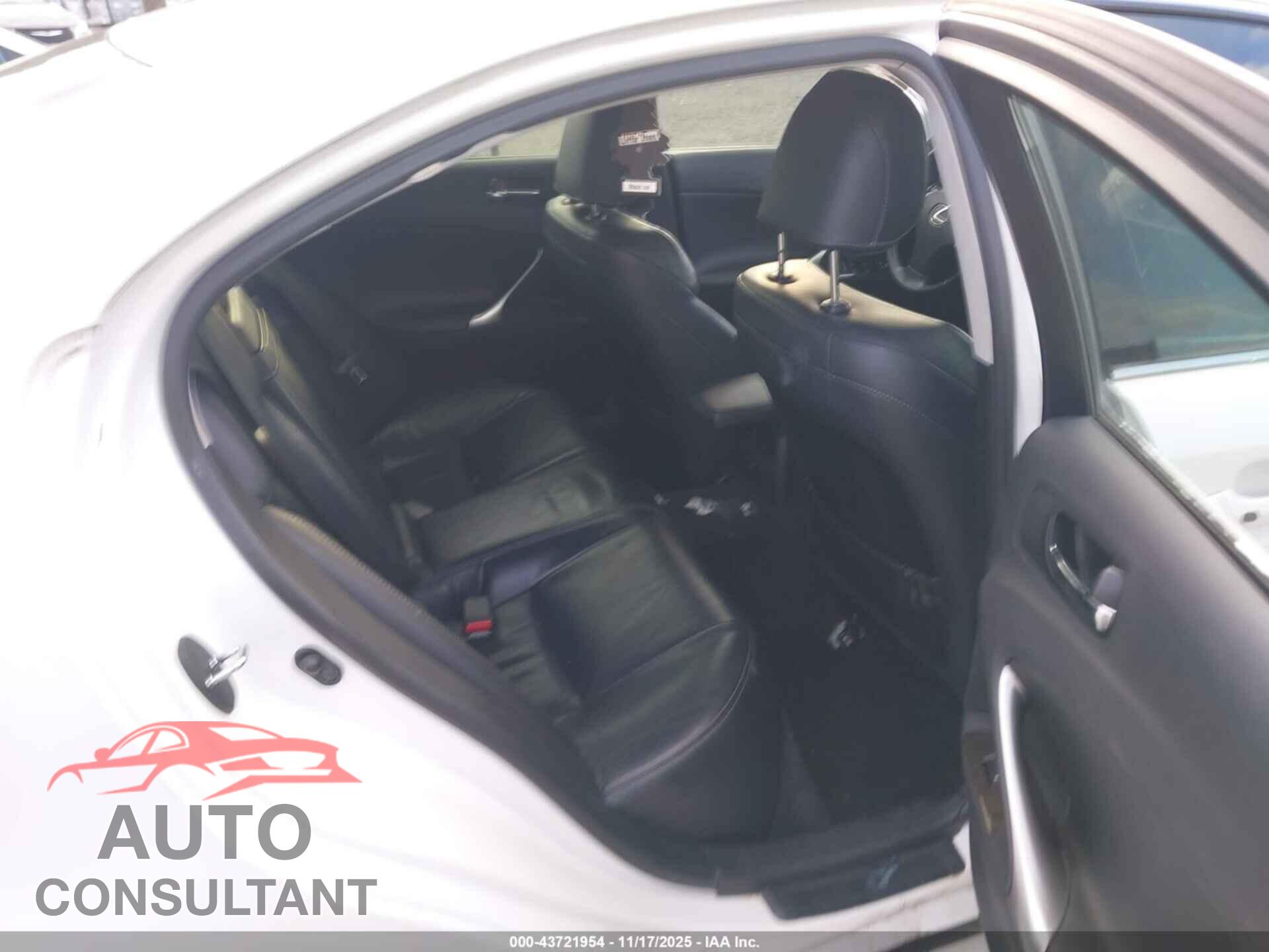 LEXUS IS 250 2011 - JTHBF5C26B5140642