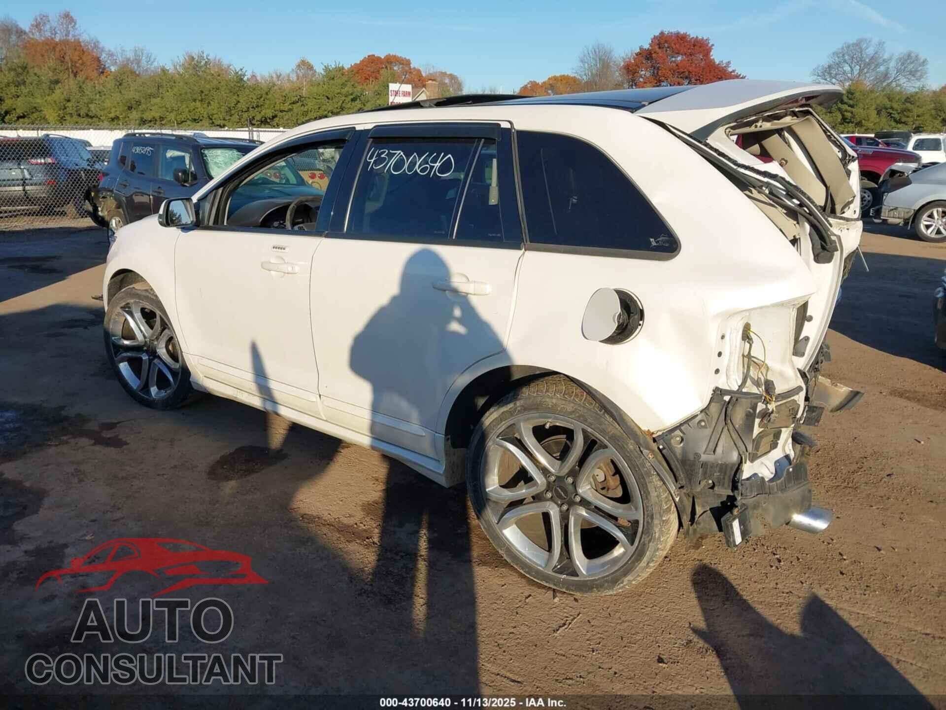 FORD EDGE 2013 - 2FMDK4AK4DBC31230