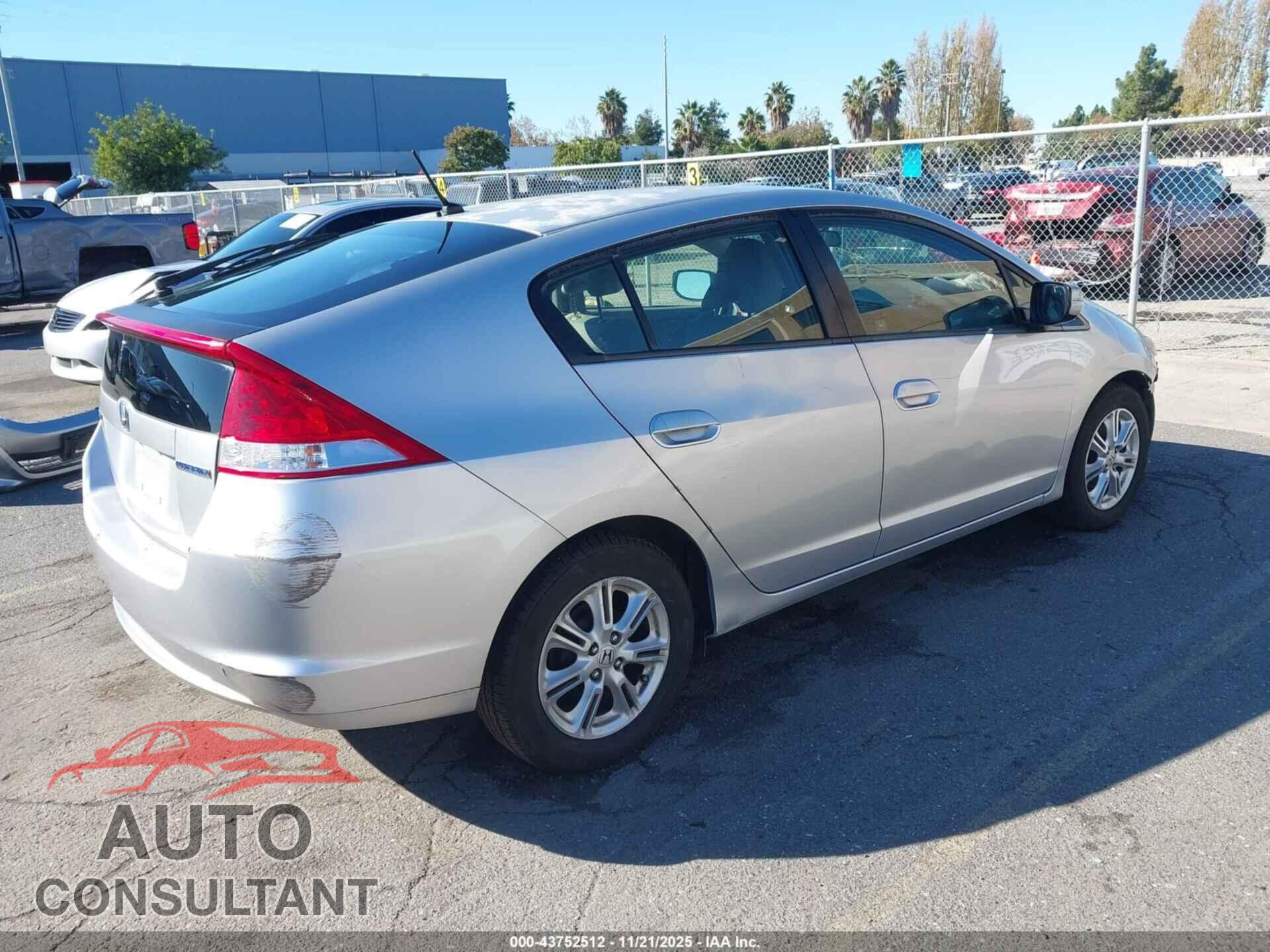 HONDA INSIGHT 2010 - JHMZE2H73AS032208
