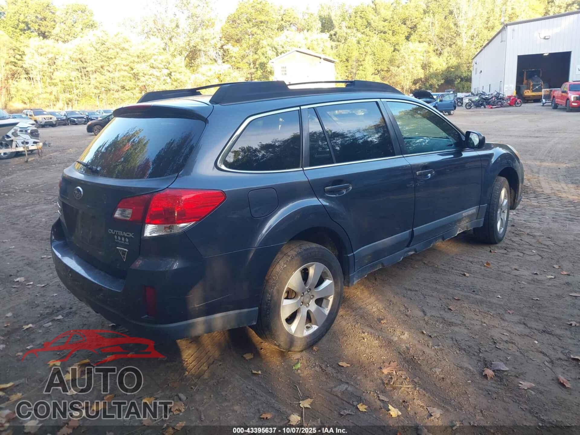 SUBARU OUTBACK 2012 - 4S4BRCCC6C3293472