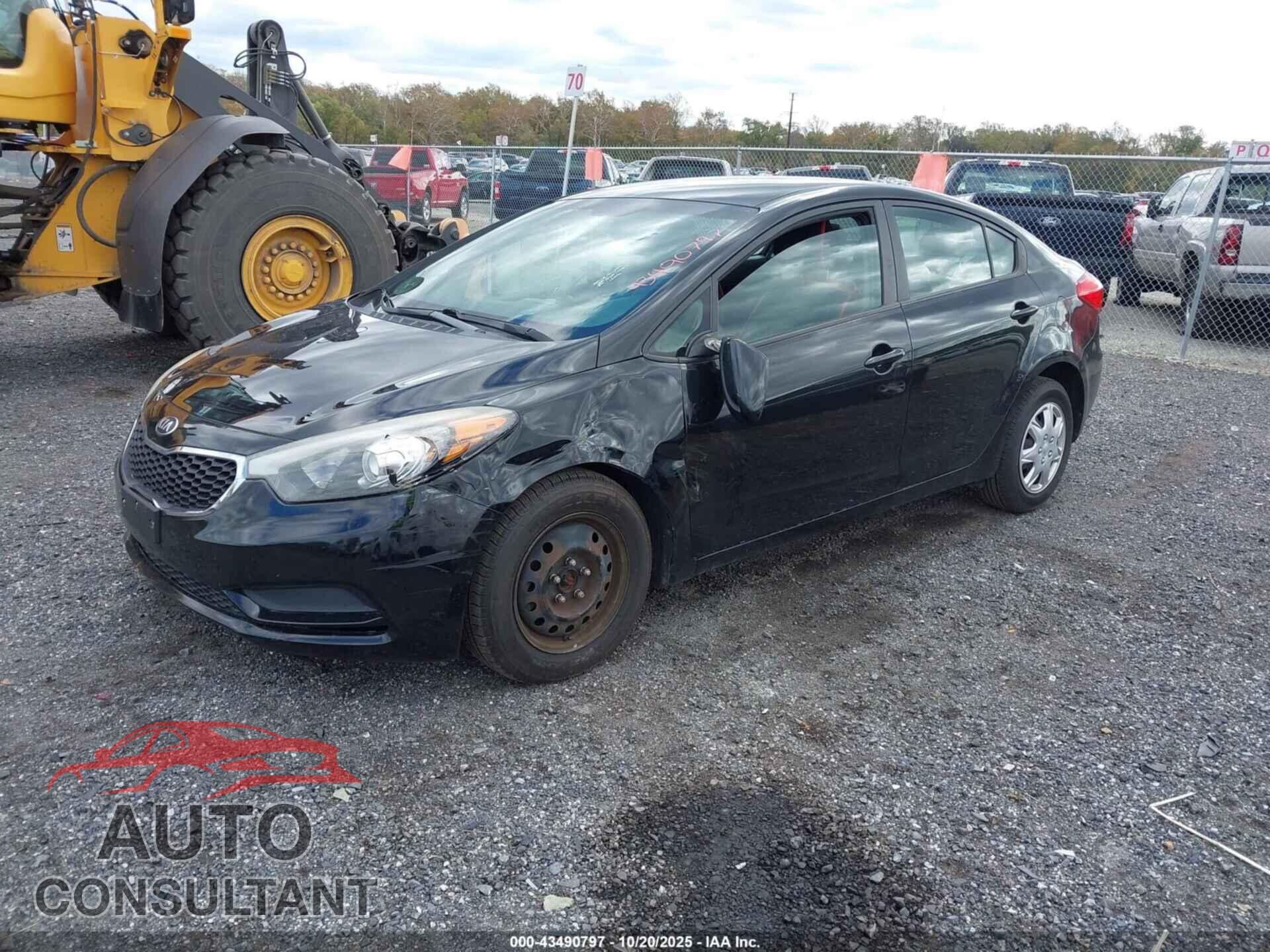 KIA FORTE 2014 - KNAFK4A67E5185329