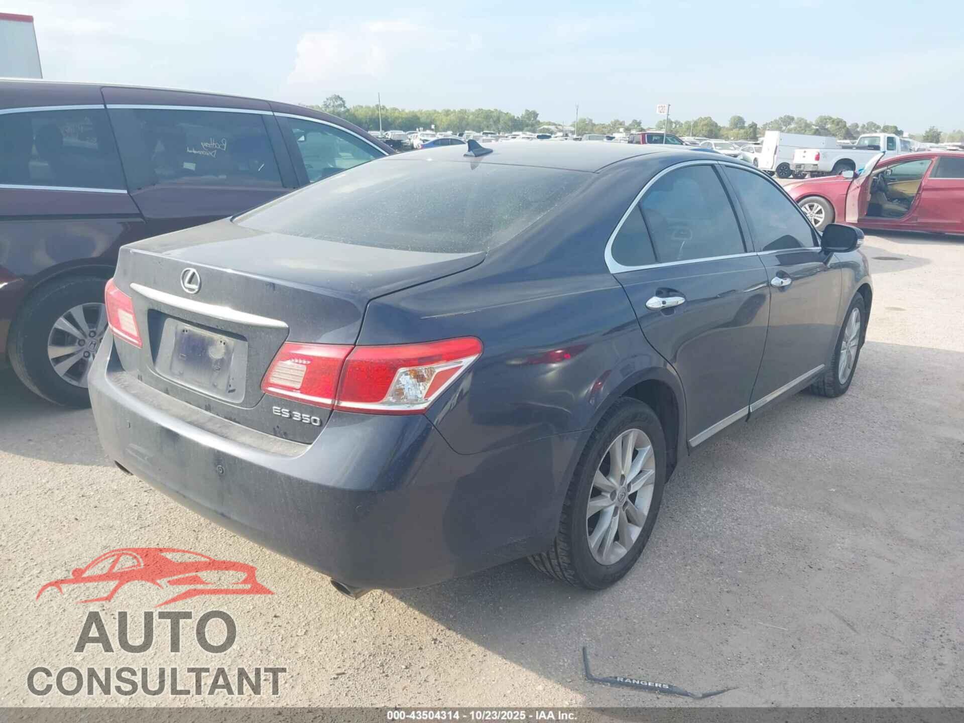 LEXUS ES 350 2012 - JTHBK1EG6C2482284