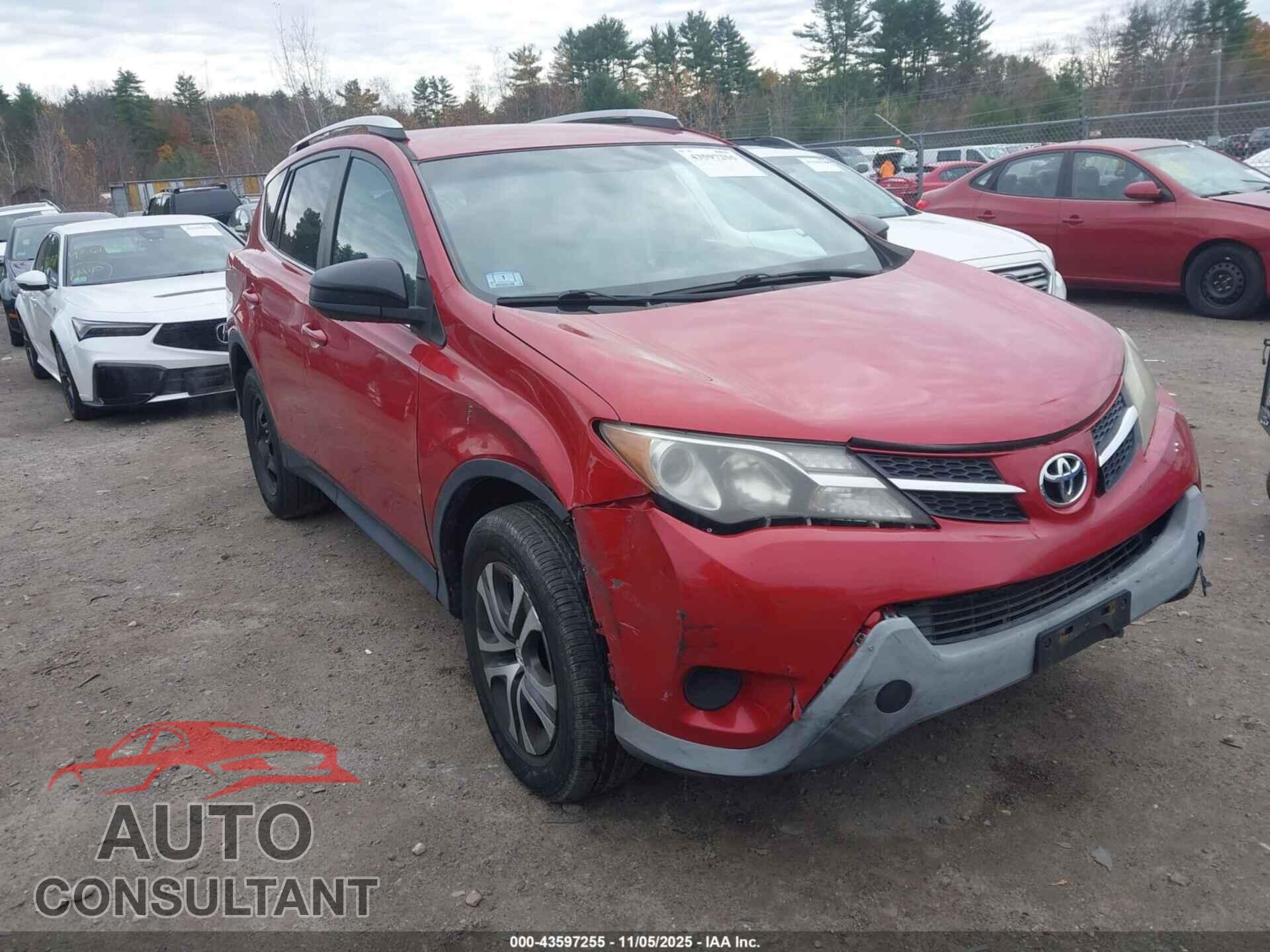 TOYOTA RAV4 2013 - 2T3BFREV4DW106985