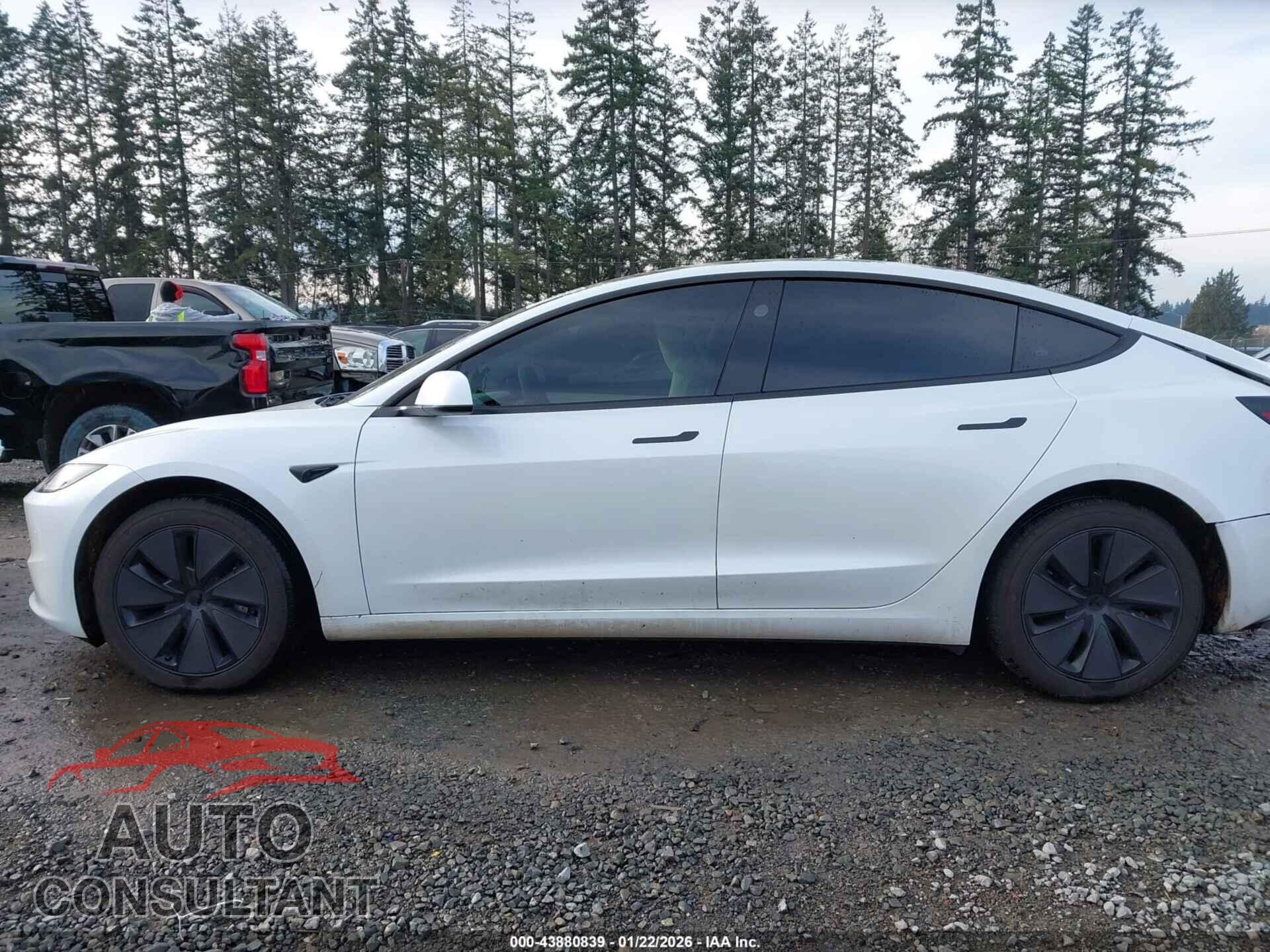 TESLA MODEL 3 2025 - 5YJ3E1EA4SF012825