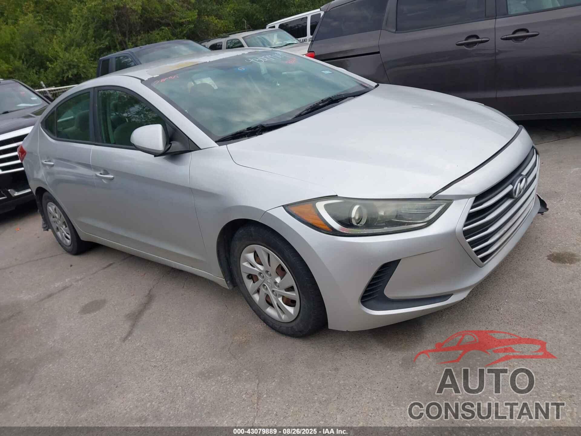 HYUNDAI ELANTRA 2017 - 5NPD74LF8HH146133