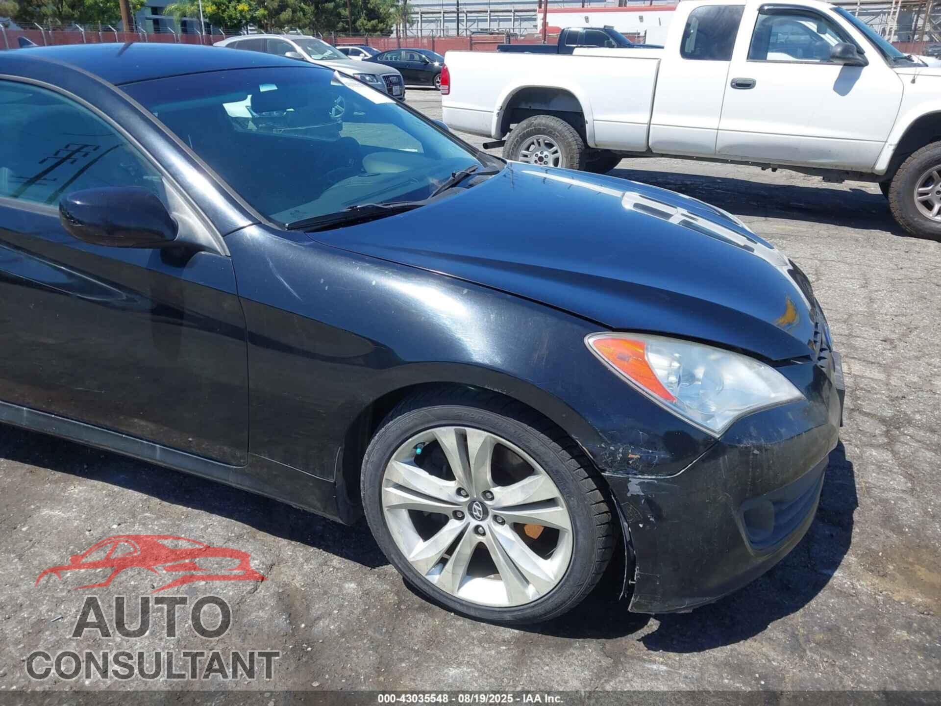 HYUNDAI GENESIS 2012 - KMHHT6KD2CU074431