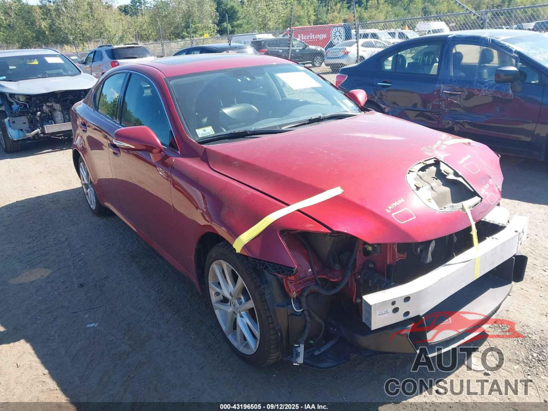 LEXUS IS 250 2013 - JTHCF5C2XD5062292