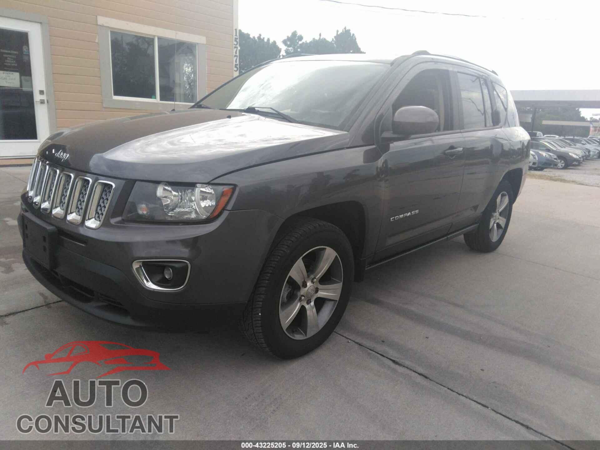 JEEP COMPASS 2017 - 1C4NJDEB9HD192575