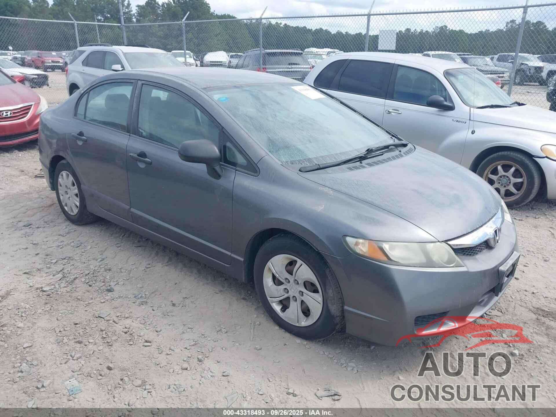 HONDA CIVIC 2010 - 2HGFA1F34AH560360
