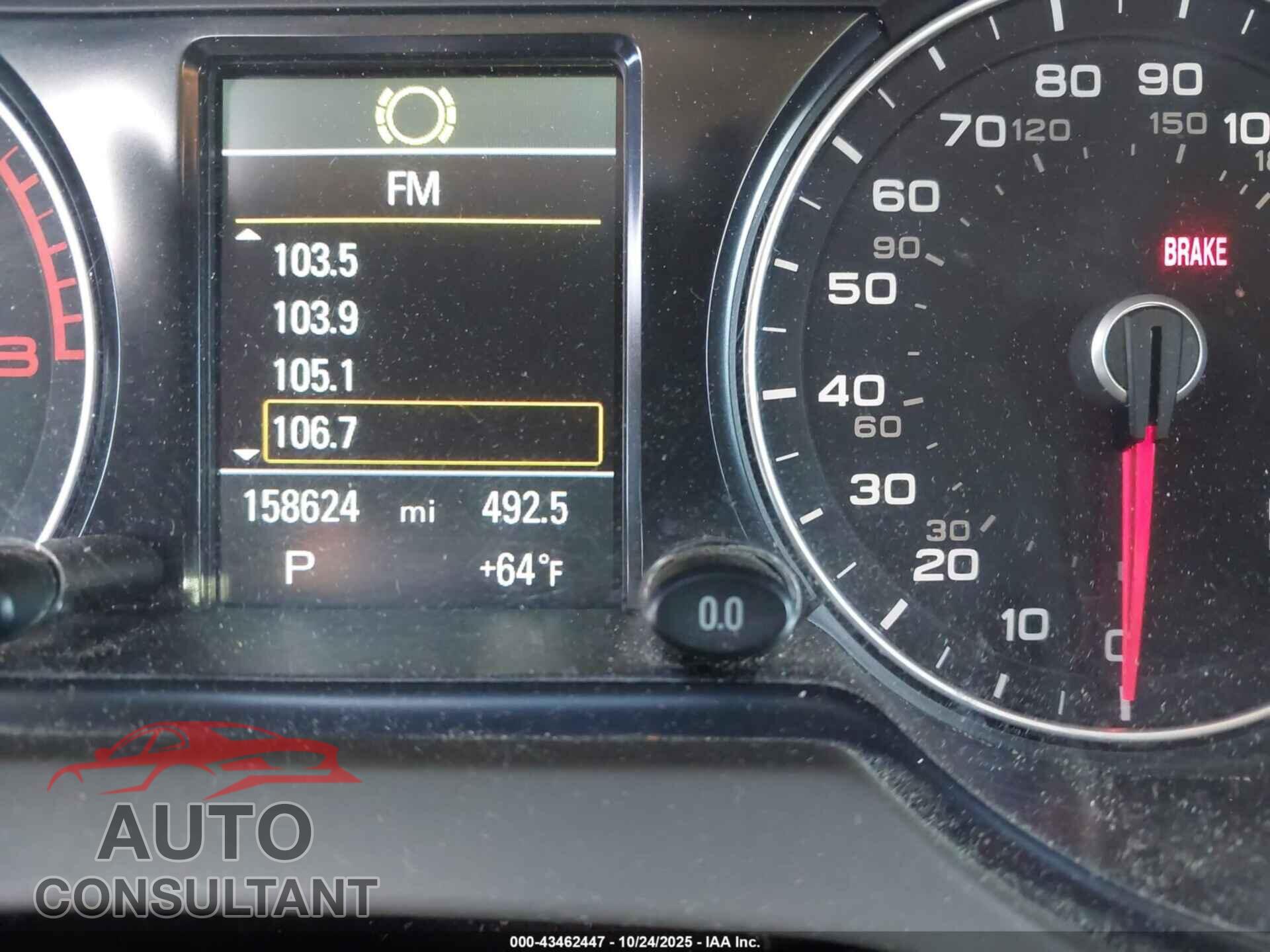 AUDI Q5 2013 - WA1LFAFP6DA070862