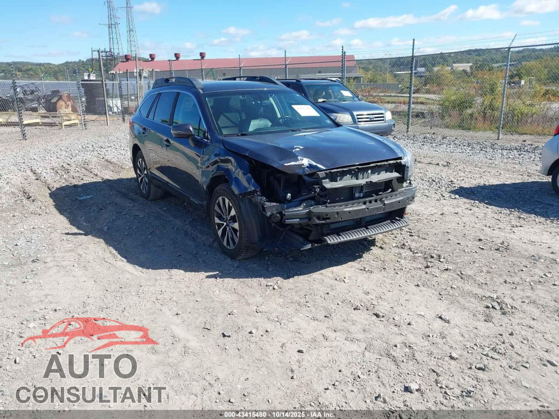 SUBARU OUTBACK 2017 - 4S4BSENC9H3356990