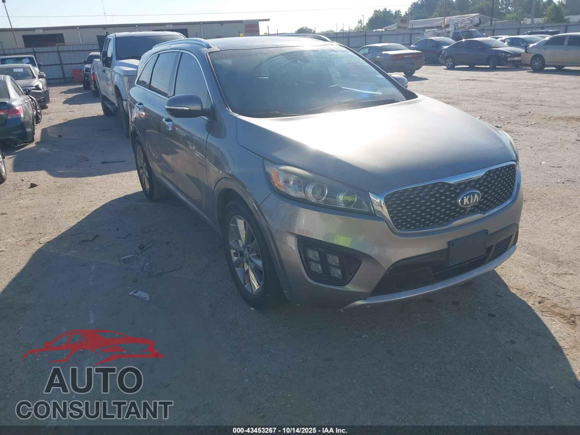 KIA SORENTO 2017 - 5XYPK4A59HG200634