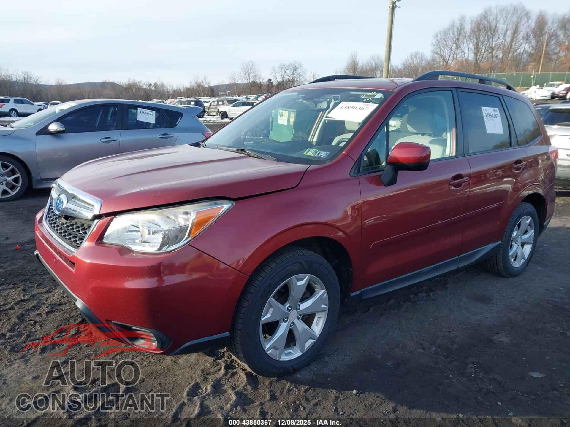 SUBARU FORESTER 2015 - JF2SJAGC0FH800711