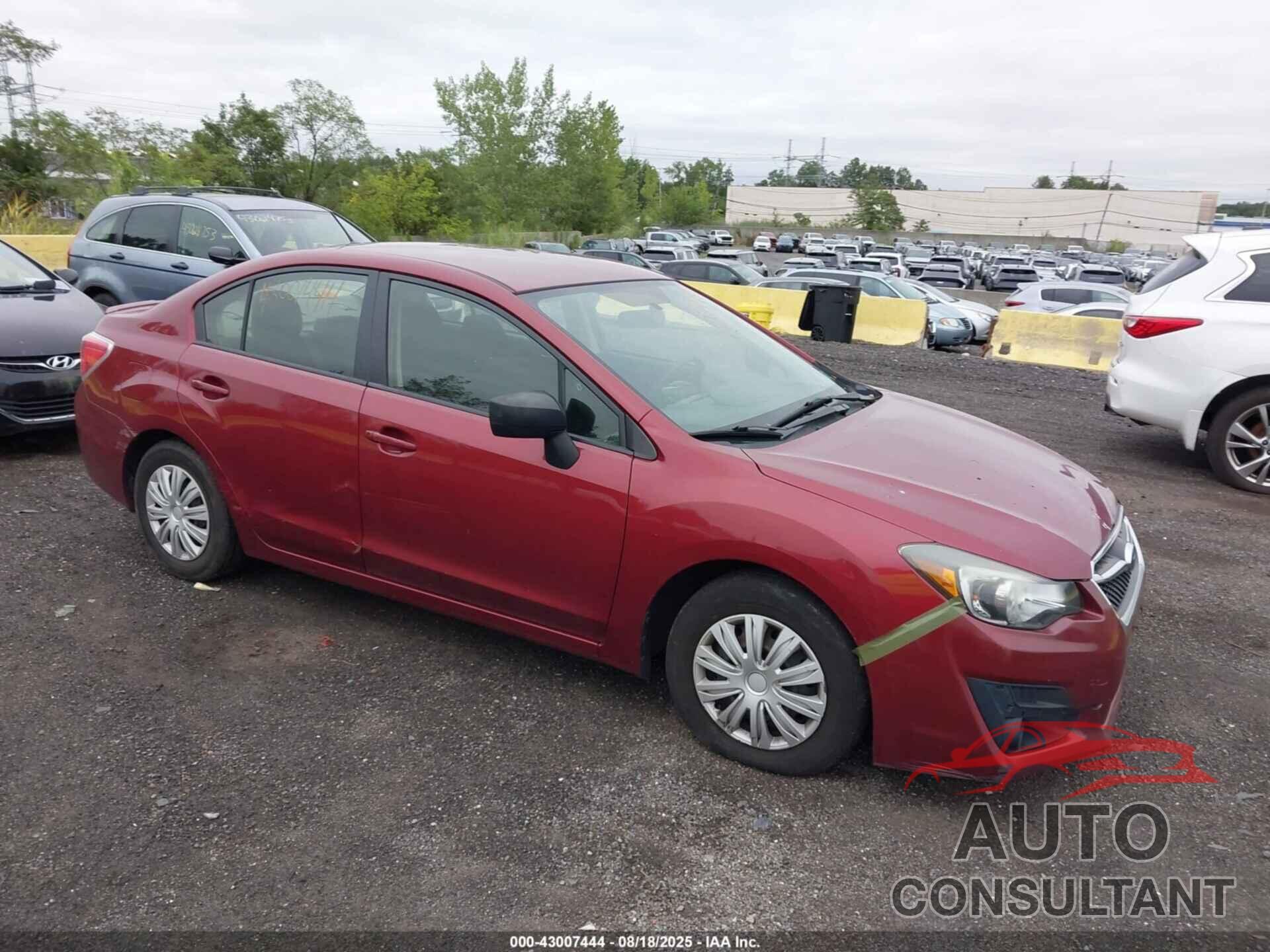 SUBARU IMPREZA 2016 - JF1GJAA66GH010568