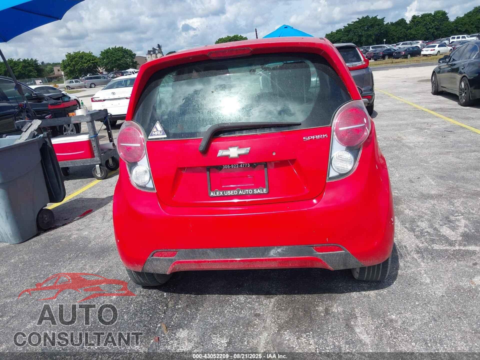 CHEVROLET SPARK 2015 - KL8CB6S96FC743963