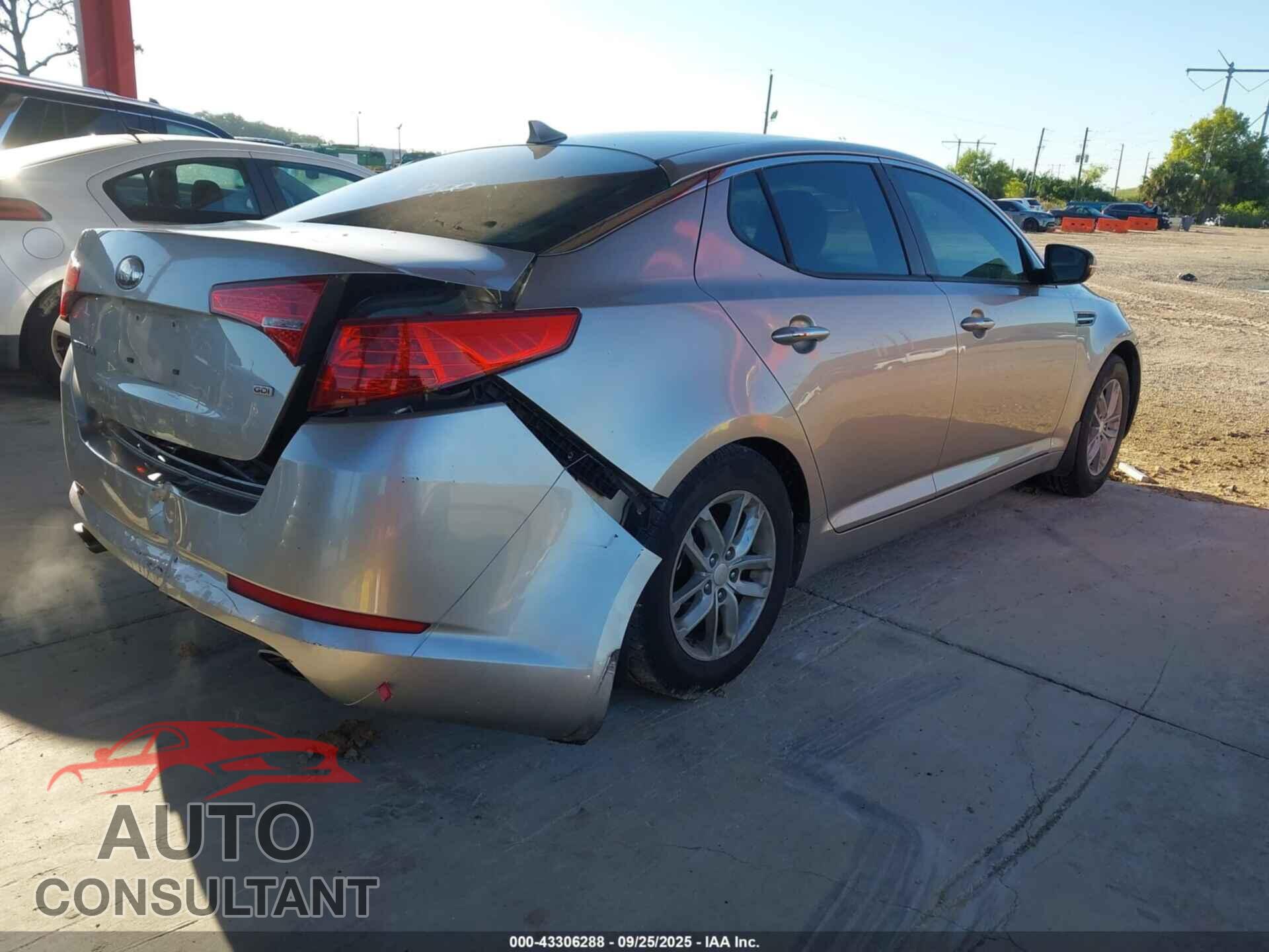 KIA OPTIMA 2013 - KNAGM4A70D5376287