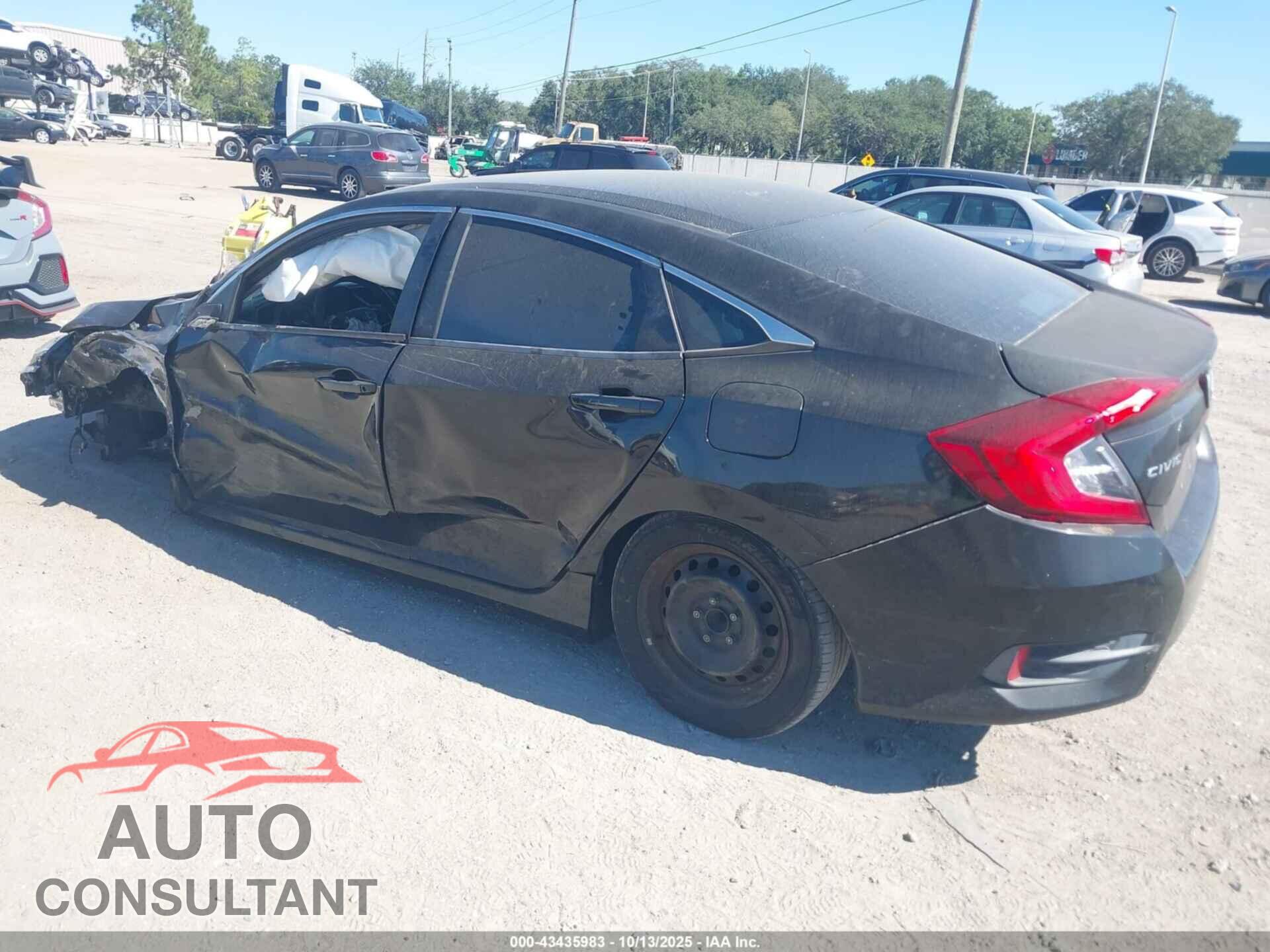 HONDA CIVIC 2017 - 19XFC2F52HE001945
