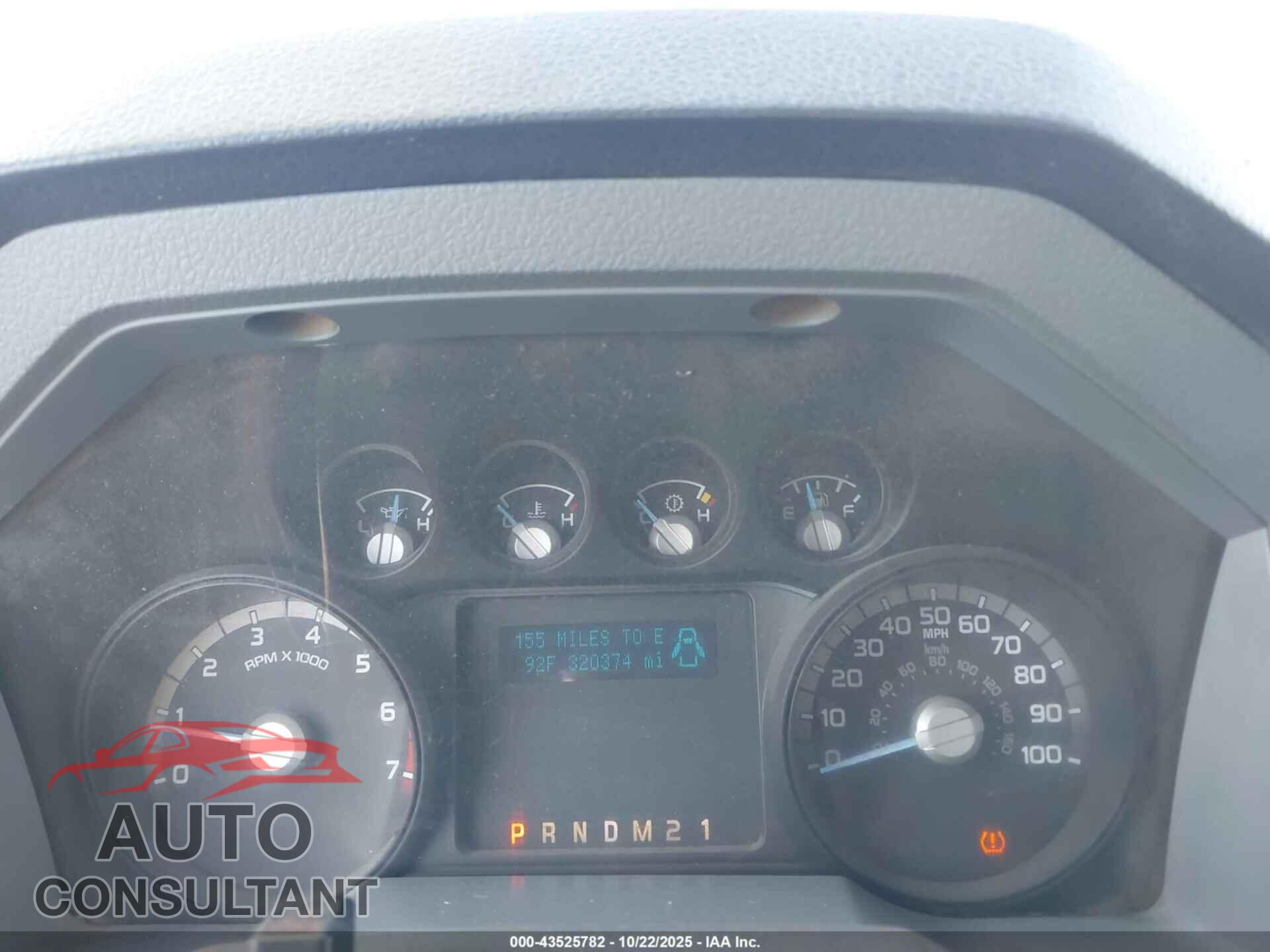 FORD F-250 2011 - 1FT7X2A66BEA36581