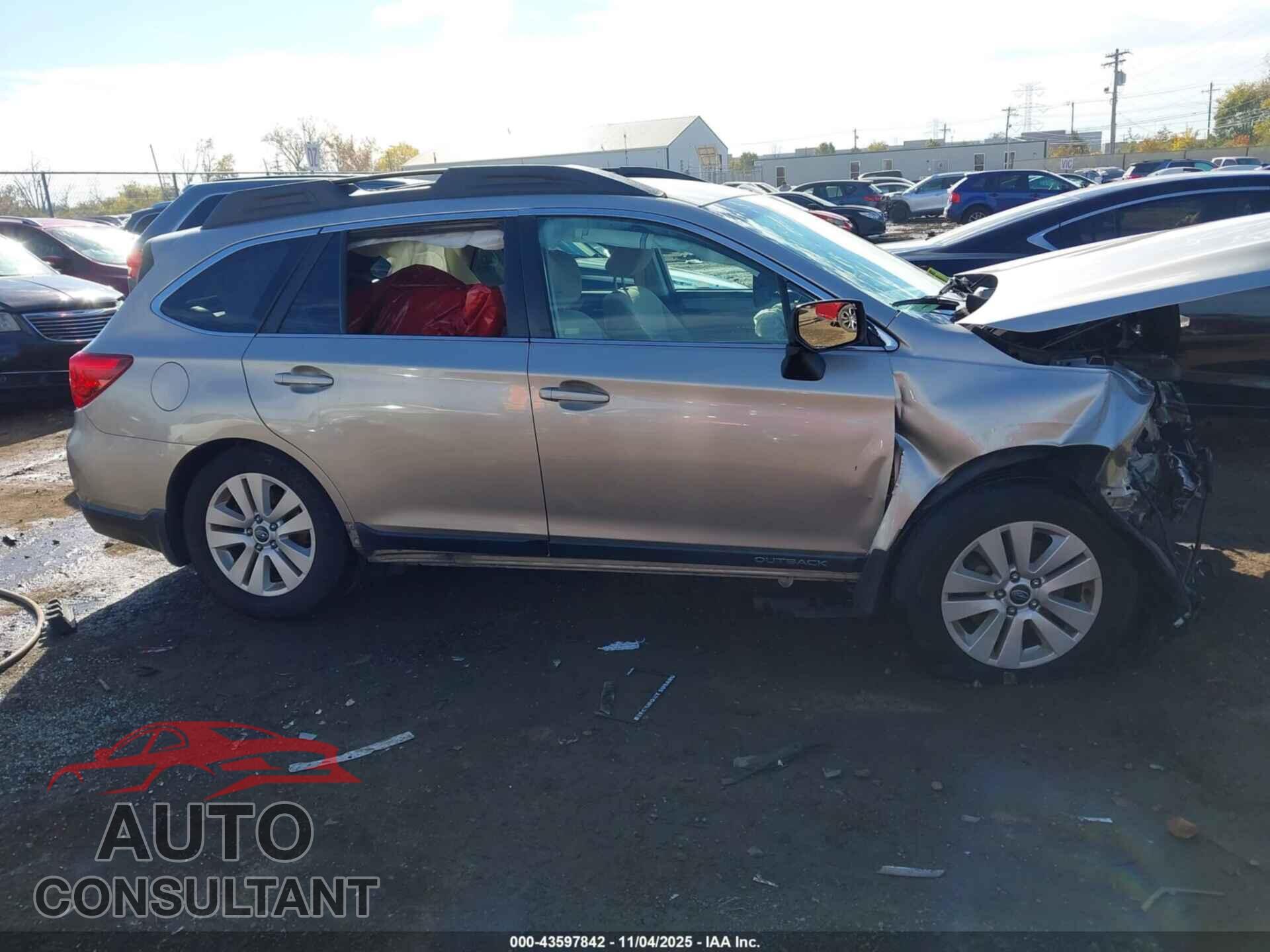 SUBARU OUTBACK 2017 - 4S4BSACC5H3346825