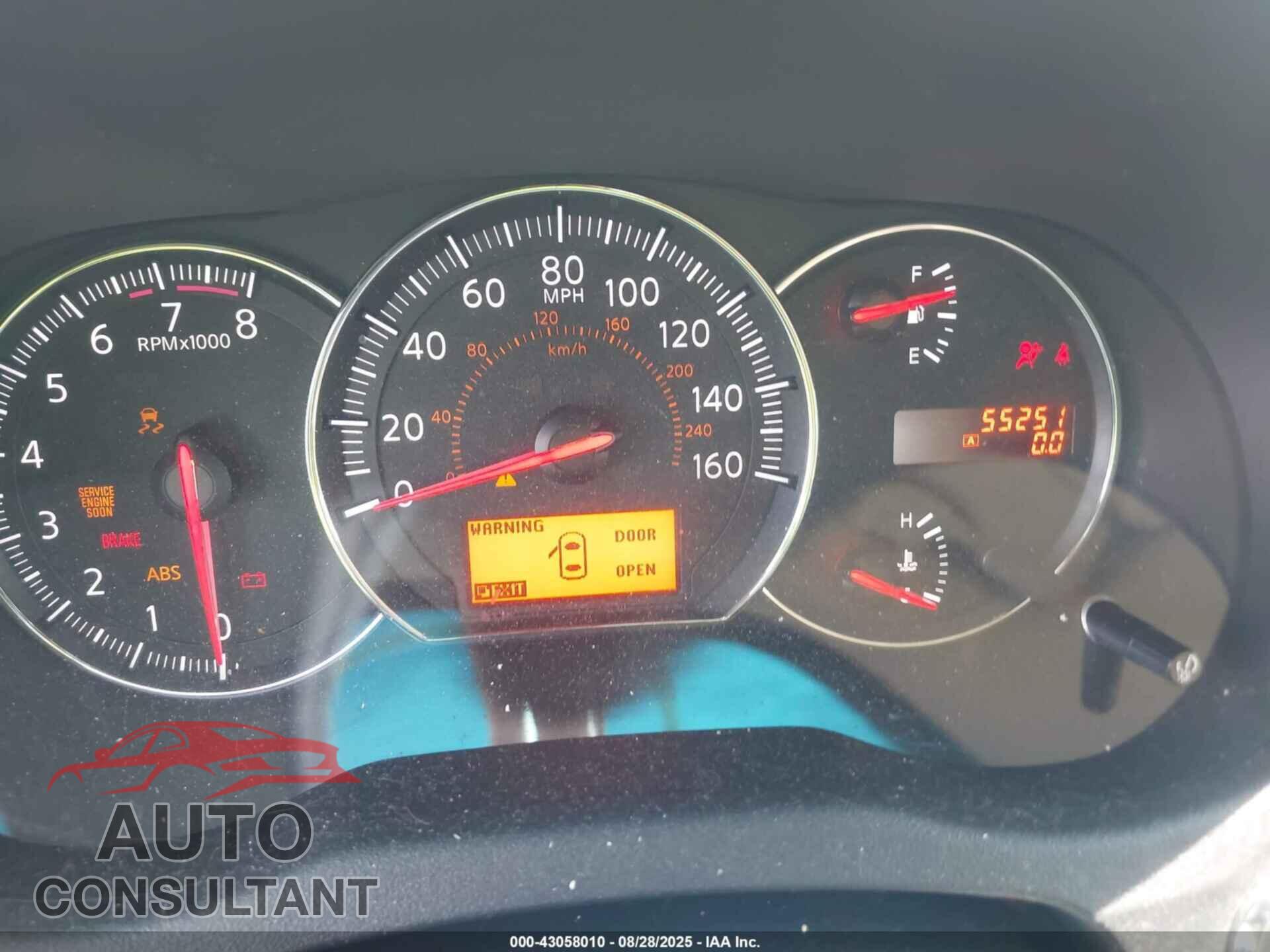 NISSAN MAXIMA 2011 - 1N4AA5AP4BC855592