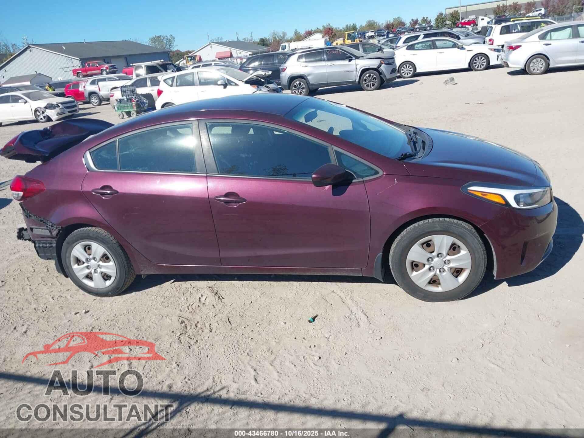 KIA FORTE 2017 - 3KPFK4A7XHE135366