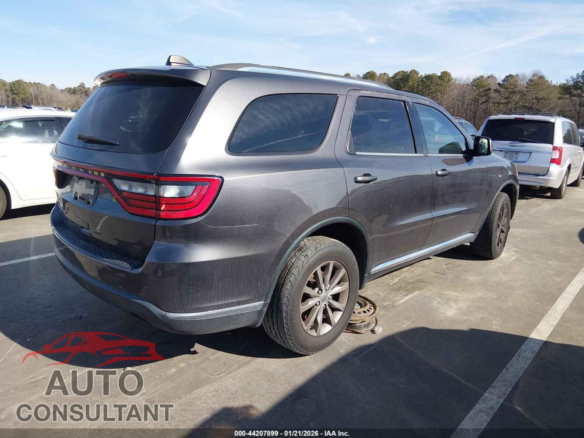 DODGE DURANGO 2017 - 1C4RDJAG0HC839752