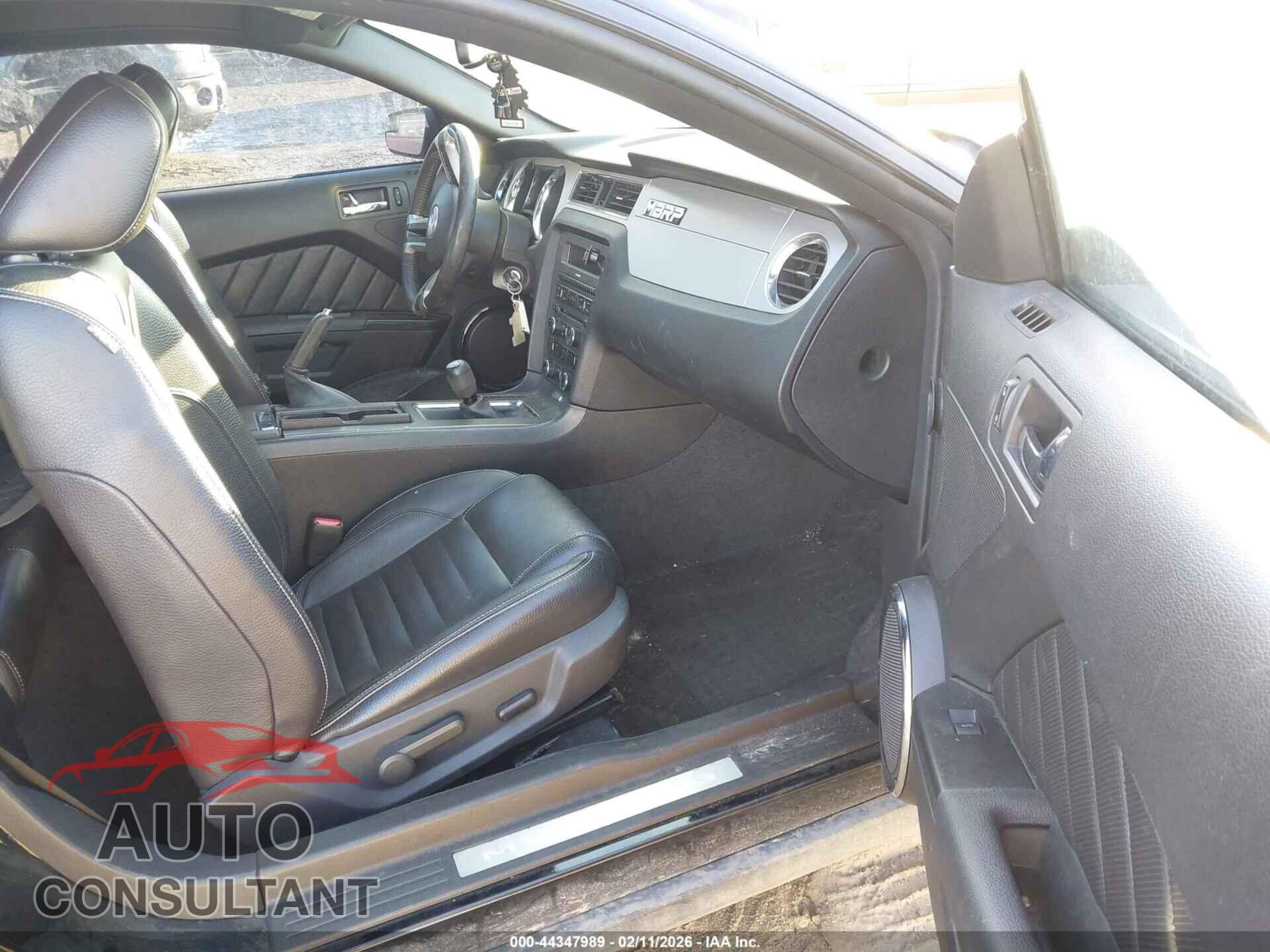 FORD MUSTANG 2012 - 1ZVBP8CF0C5209553