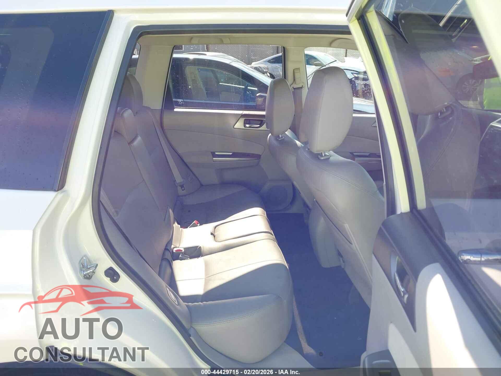SUBARU FORESTER 2012 - JF2SHBEC5CH457314