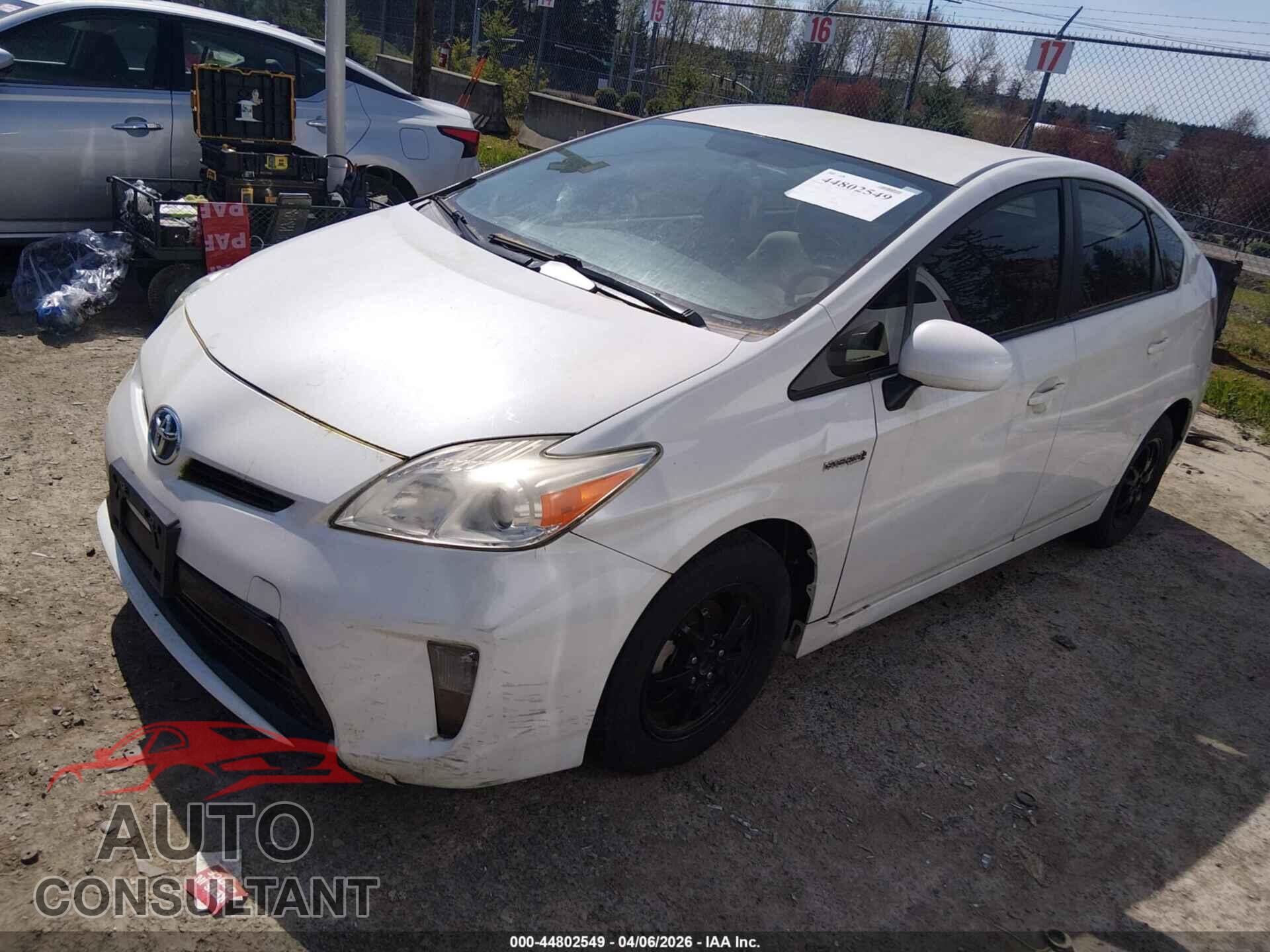 TOYOTA PRIUS 2014 - JTDKN3DU4E1761818
