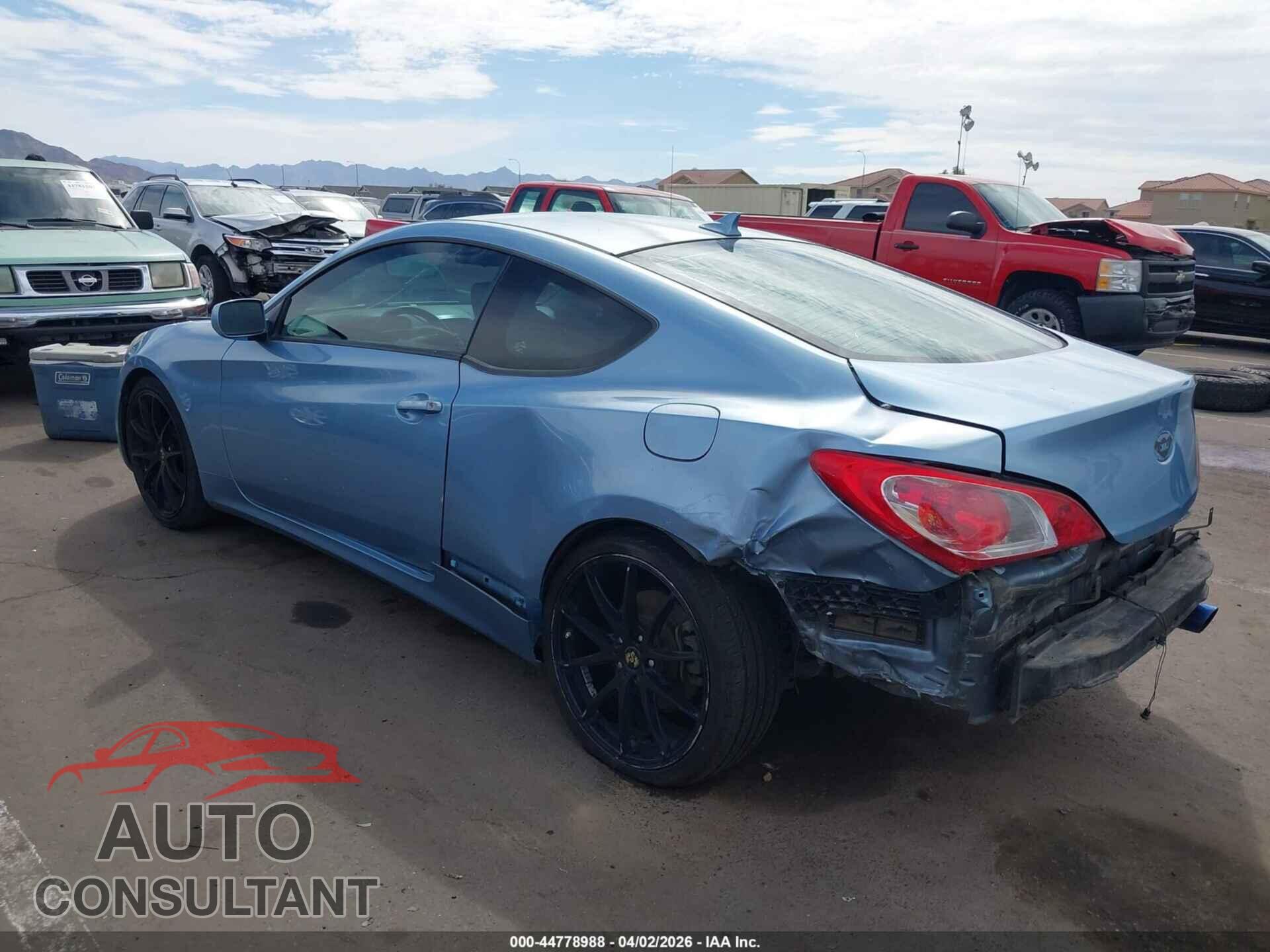 HYUNDAI GENESIS 2012 - KMHHT6KD1CU072511